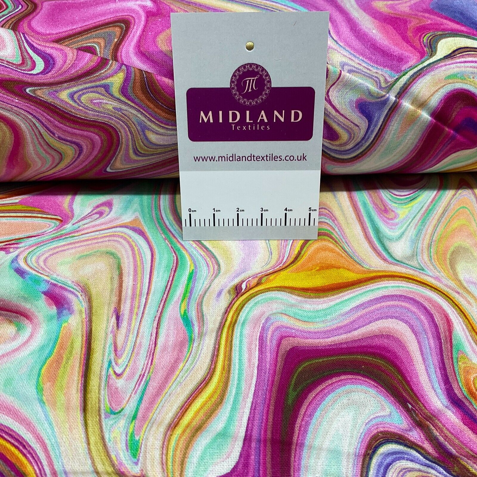 Marble printed cotton poplin fabric crafting dress fabric M1711