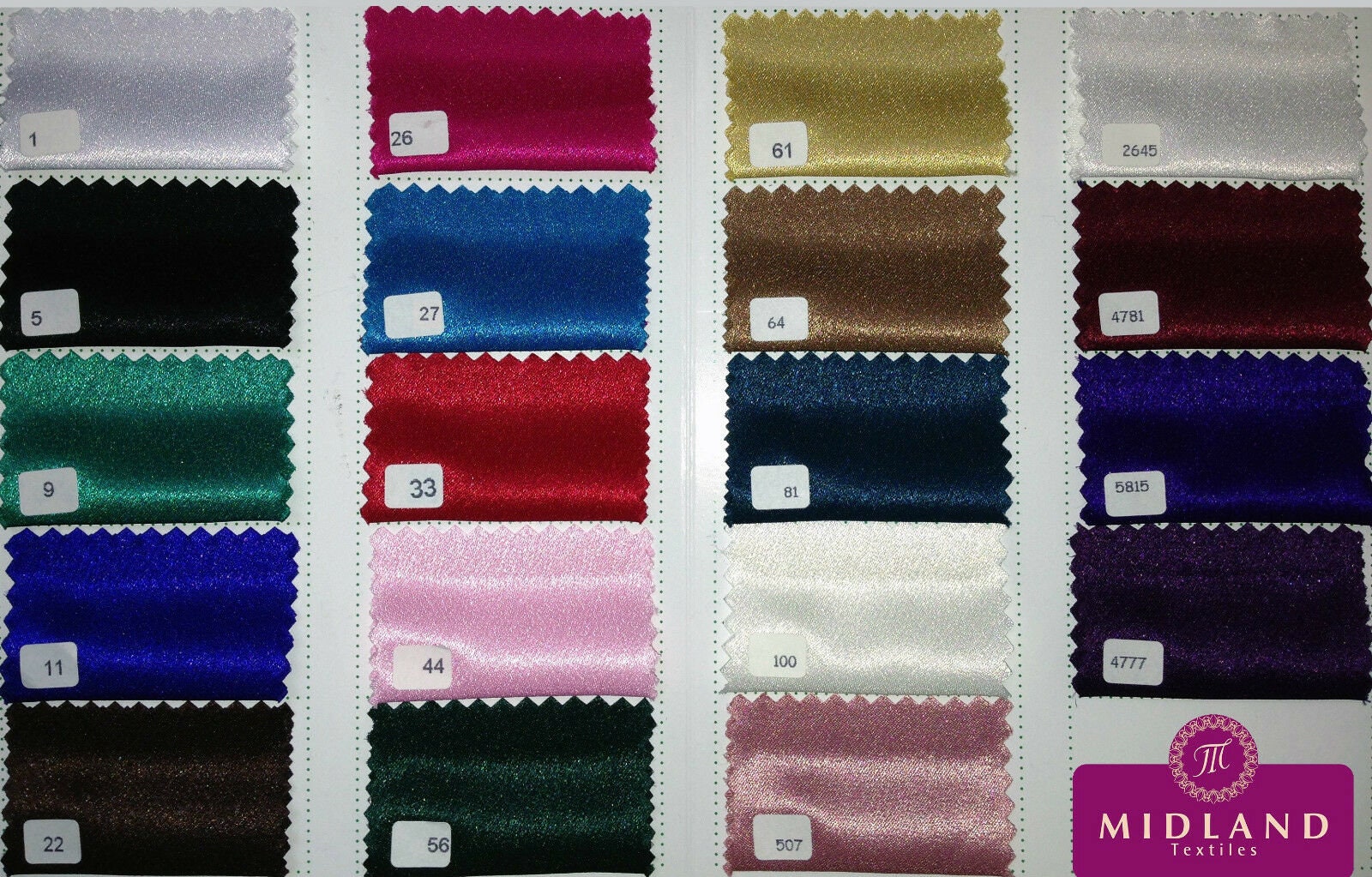 Crepe Back Liquid Satin Fabric - Silky Smooth 110cm Wide M87