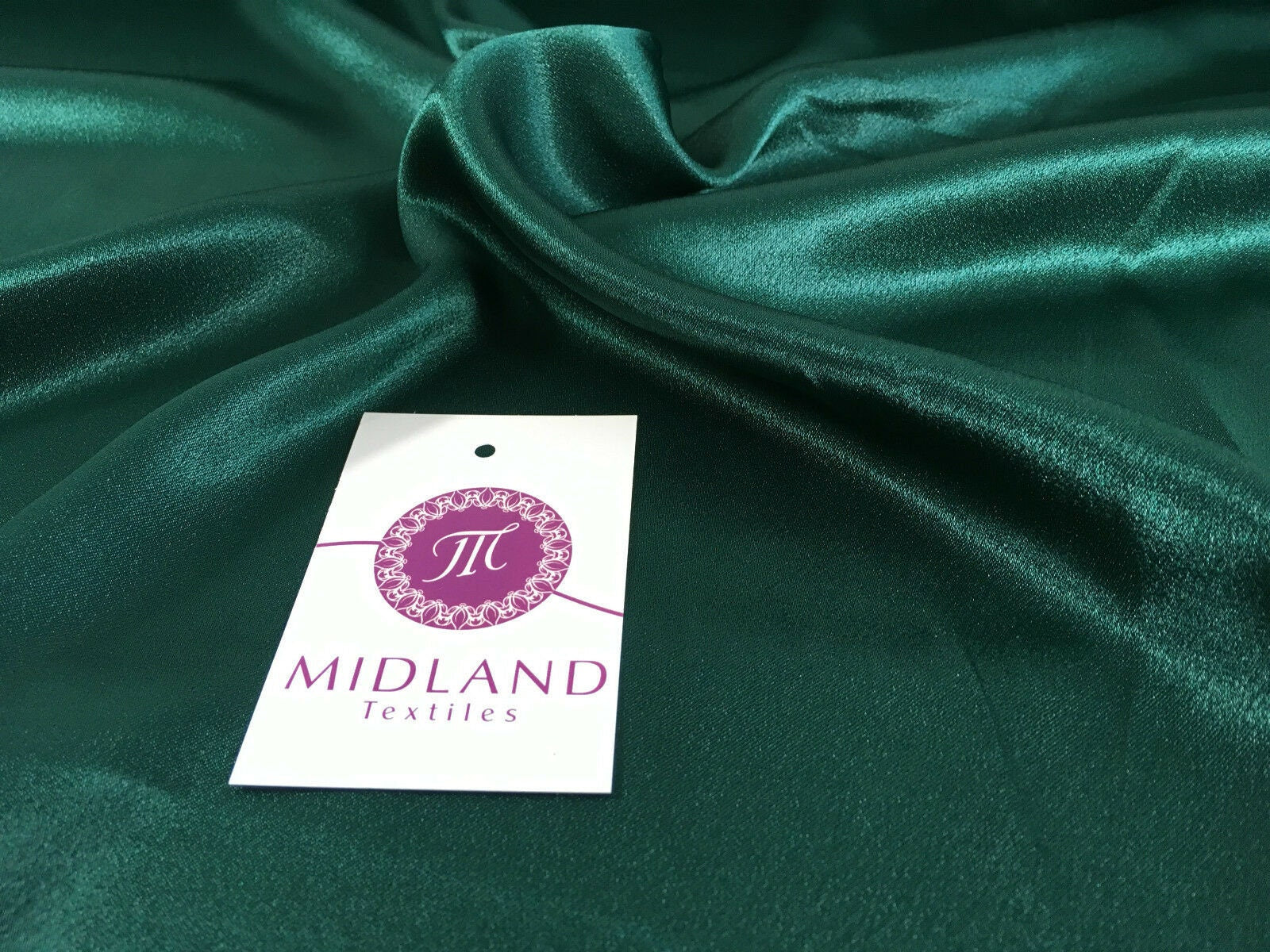 Crepe Back Liquid Satin Fabric - Silky Smooth 110cm Wide M87