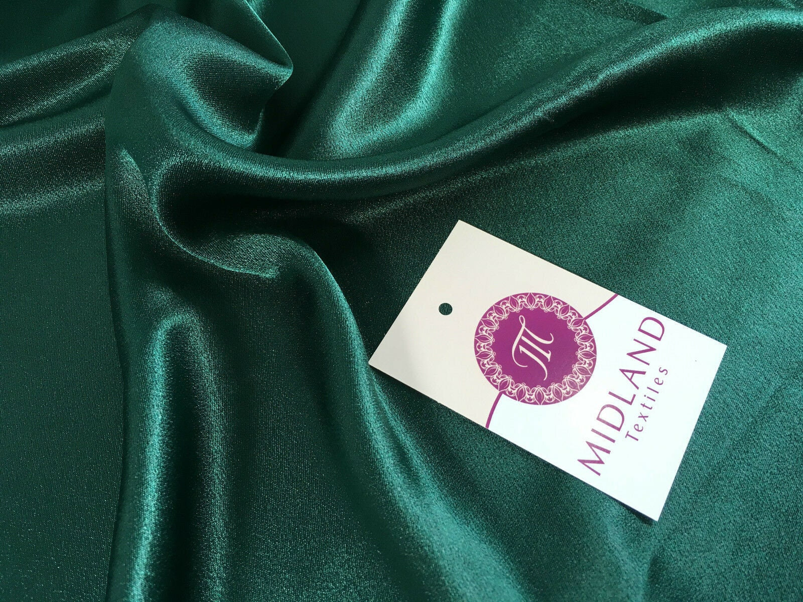 Crepe Back Liquid Satin Fabric - Silky Smooth 110cm Wide M87