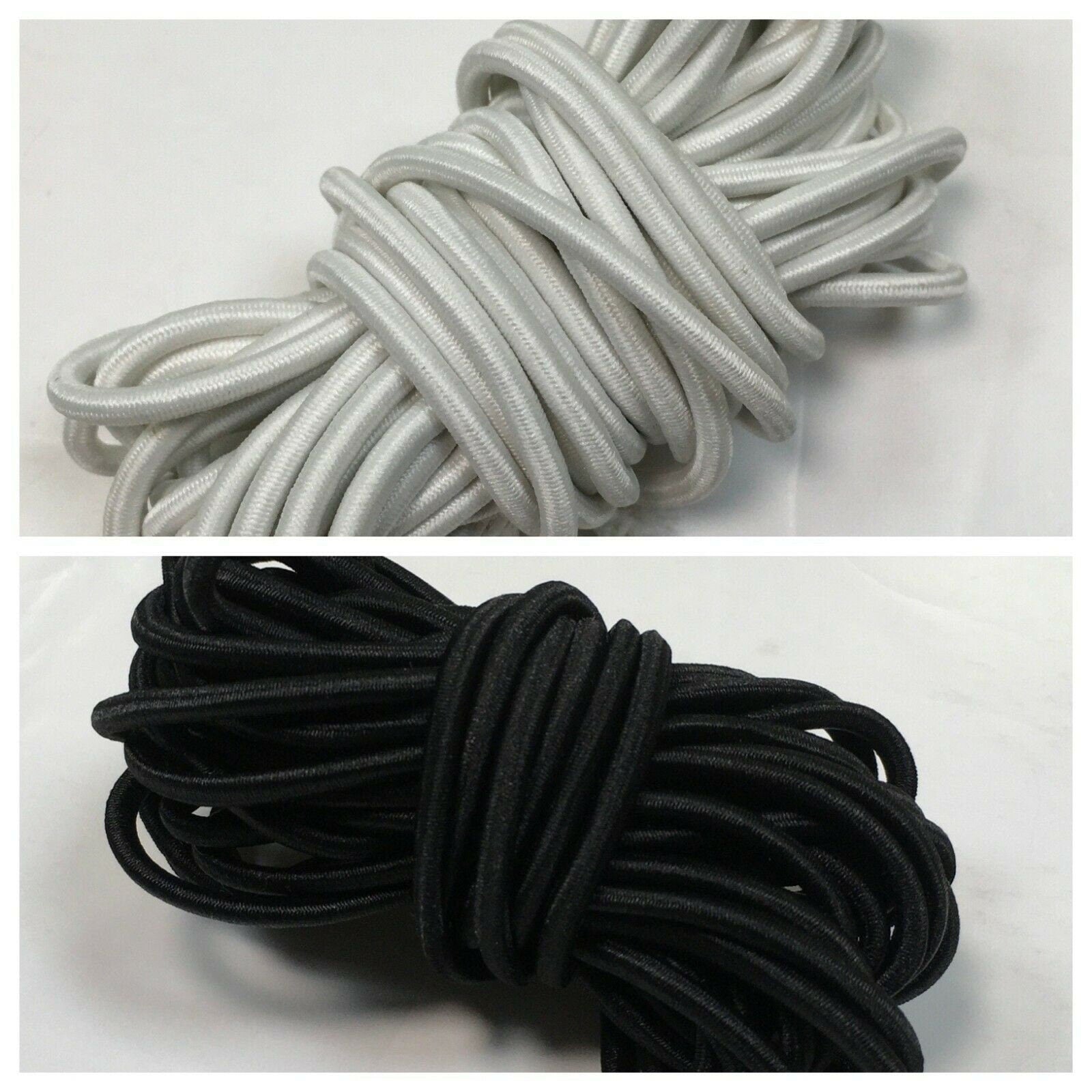 2.5 mm x 5 meters elasticated bungee shock cord elastic rope m1442 mtex