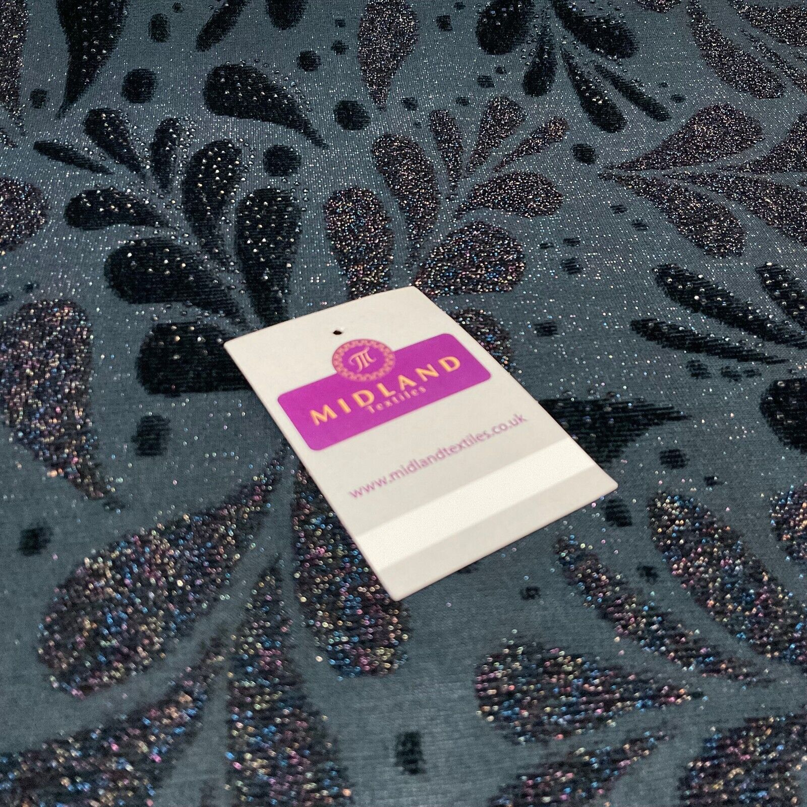 Velvet Devore Stretch Dew Drops Dress Fabric 158cm Wide M1826