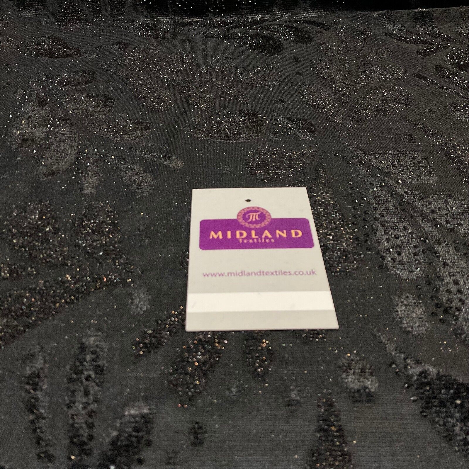 Velvet Devore Stretch Dew Drops Dress Fabric 158cm Wide M1826