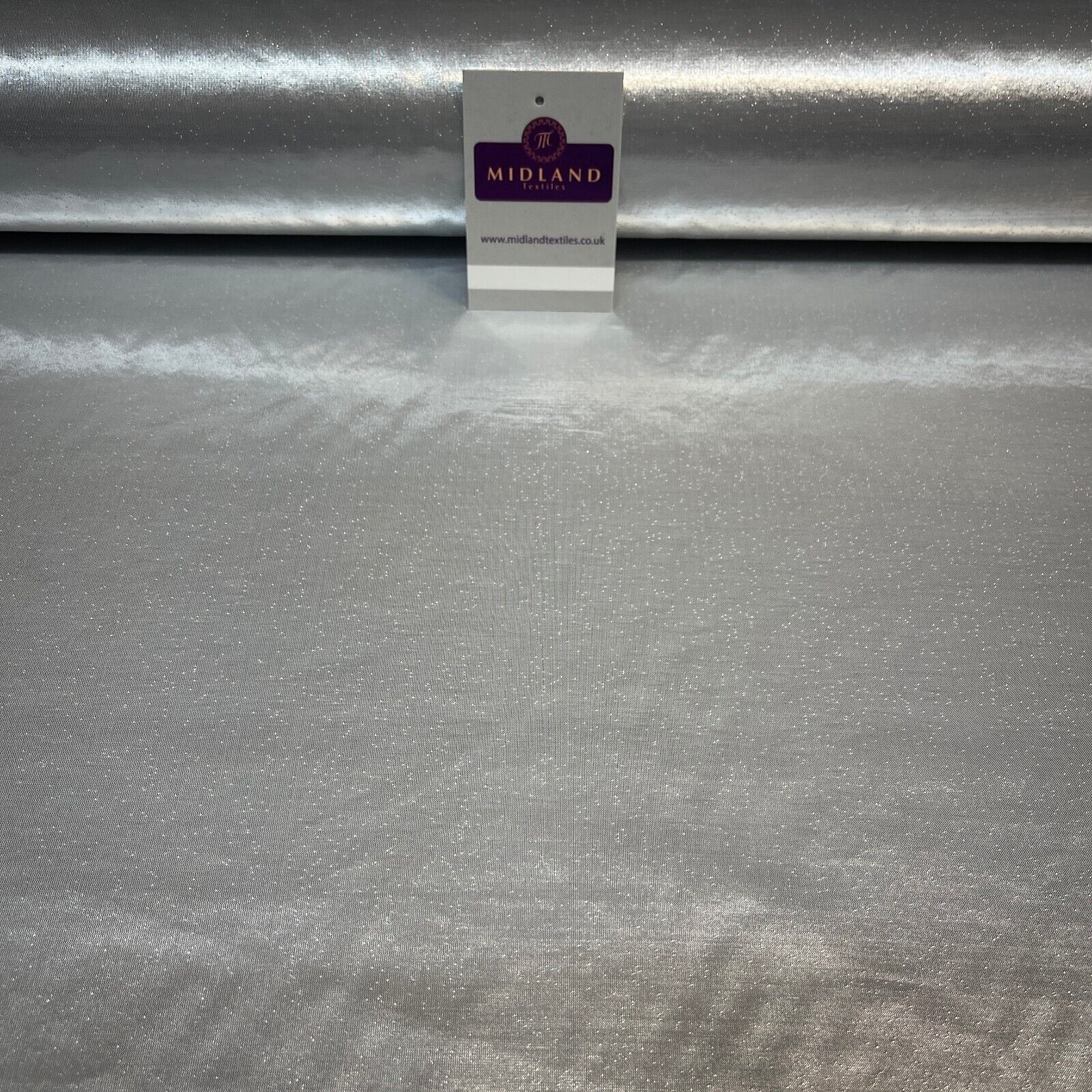 Silver Japanese Metalic Lame Textured 48' Wide fabric M1822 Sold per metre Mtex