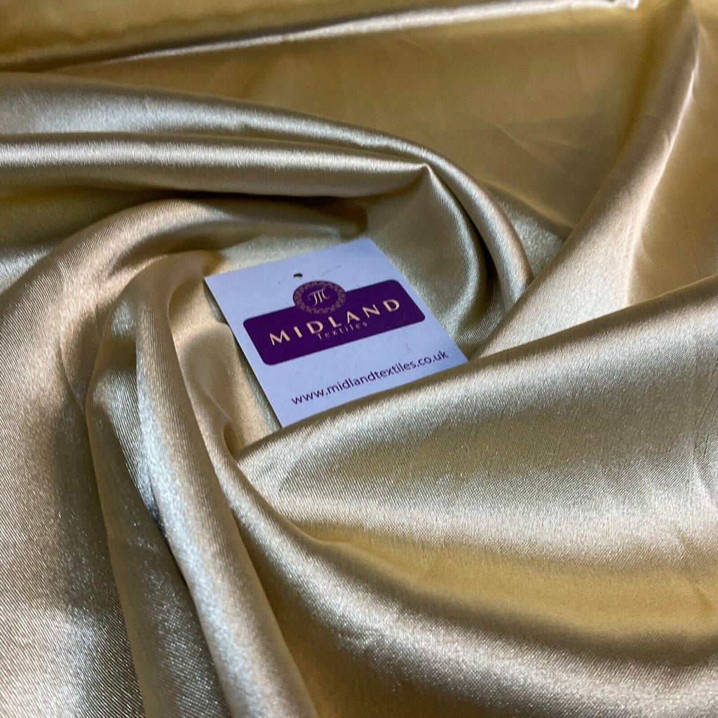 Stretch Satin Luxurious Plain dress Fabric Sold per Metre M1833