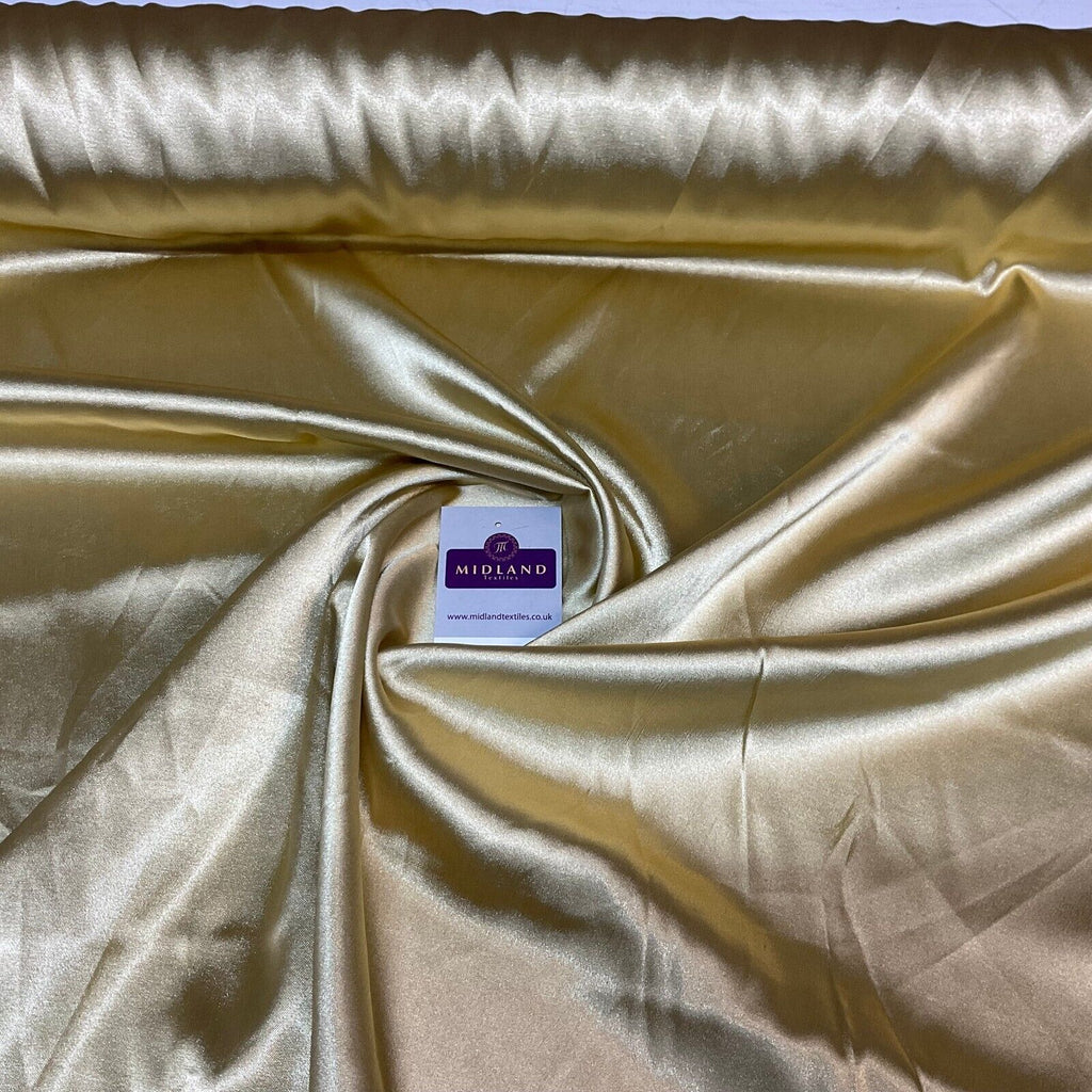 Stretch Satin Luxurious Plain dress Fabric Sold per Metre M1833