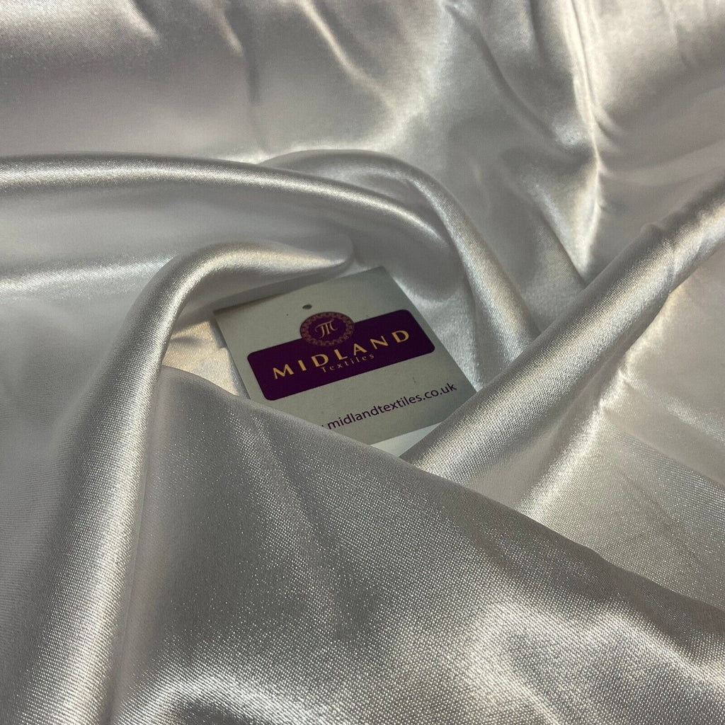 Stretch Satin Luxurious Plain dress Fabric Sold per Metre M1833