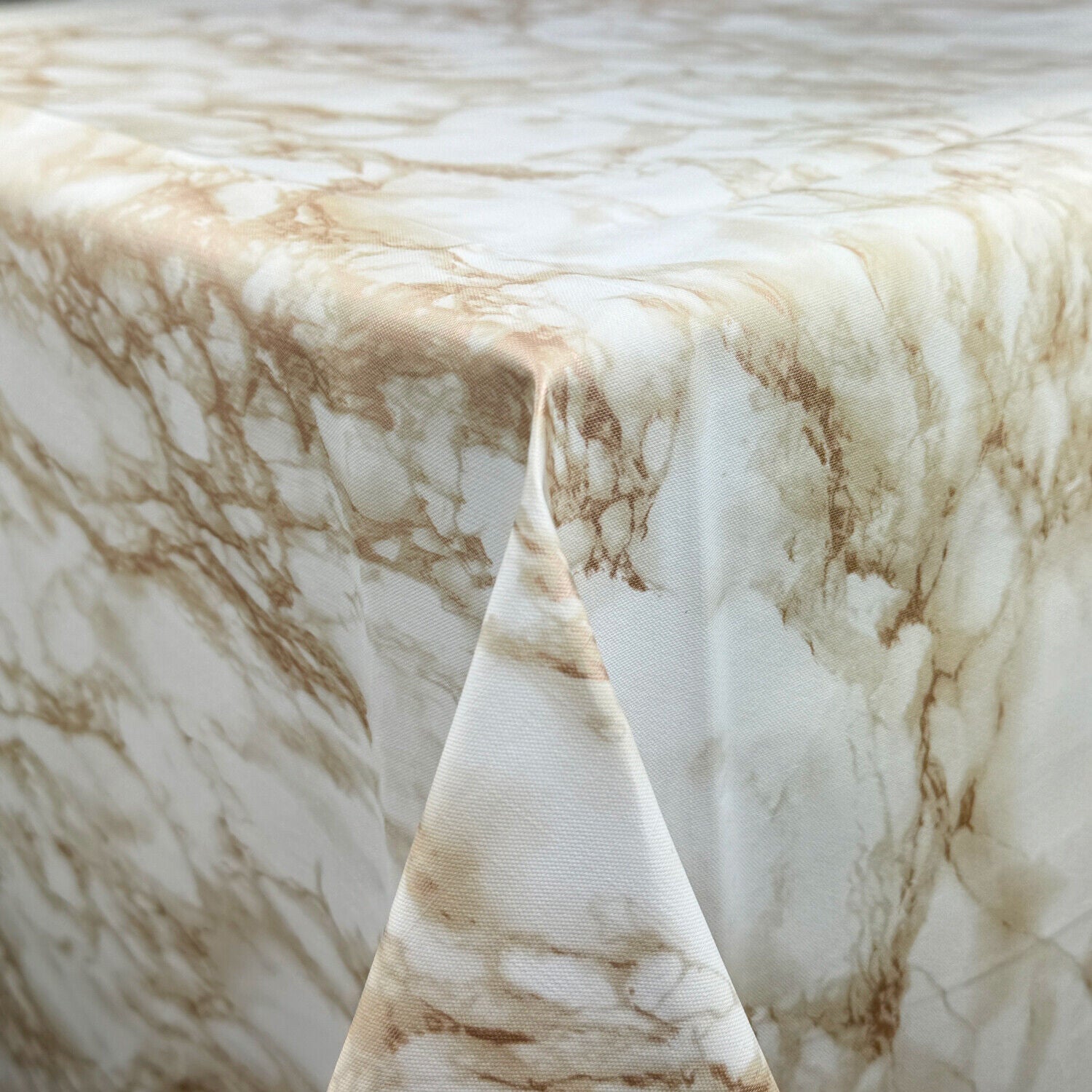 PVC Embossed Itailian marble leaves floral tablecloth fabric