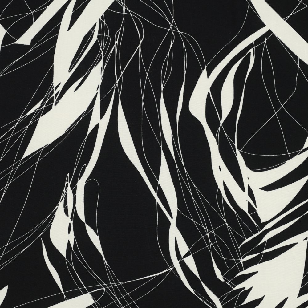 Stunning radiance viscose Abstract Dress Fabric M1845