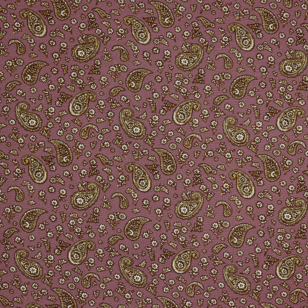 Gorgeous radiance paisley viscose Dress Fabric M1858