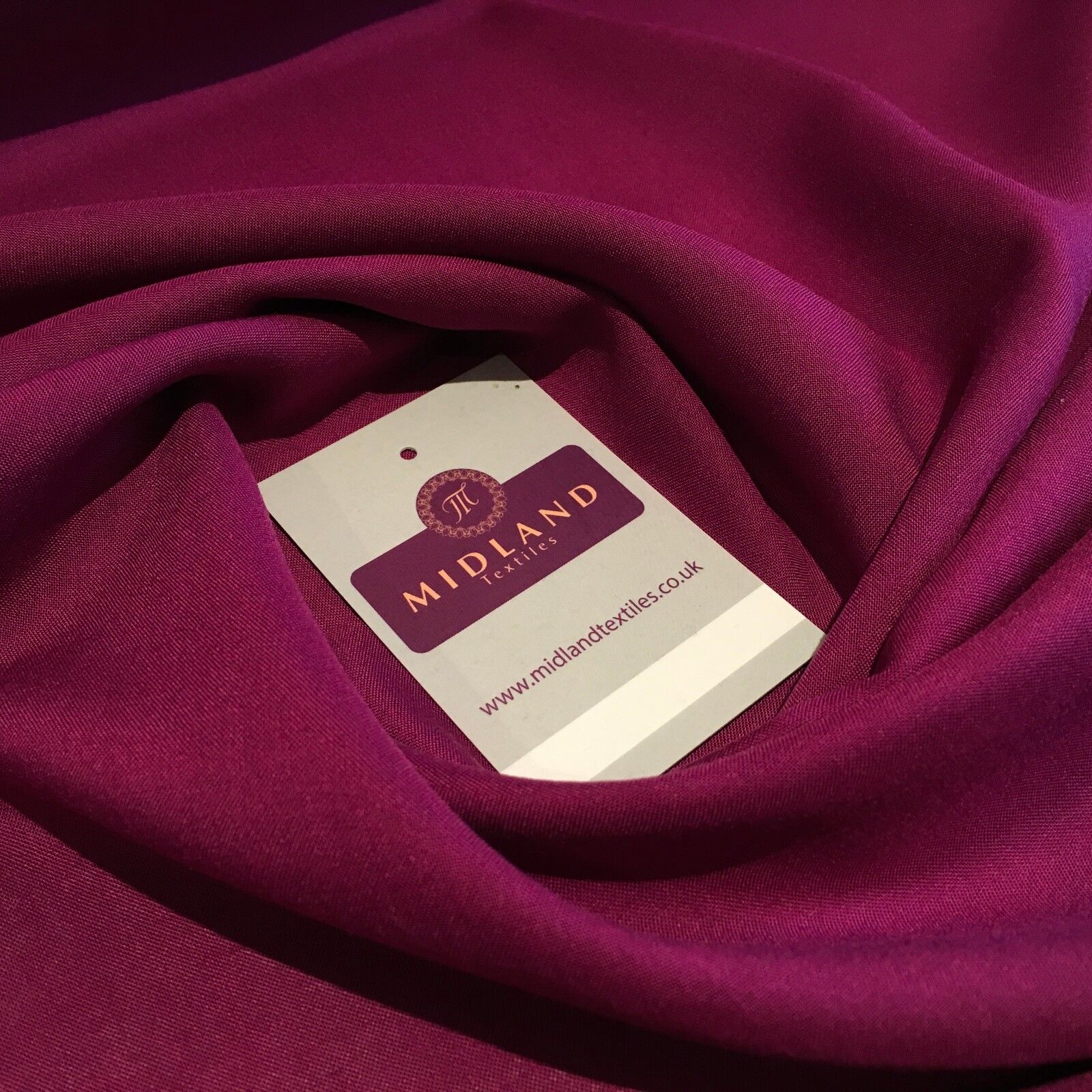 Plain Soft Spun Rayon Viscose Fabric 58' MA815 Mtex