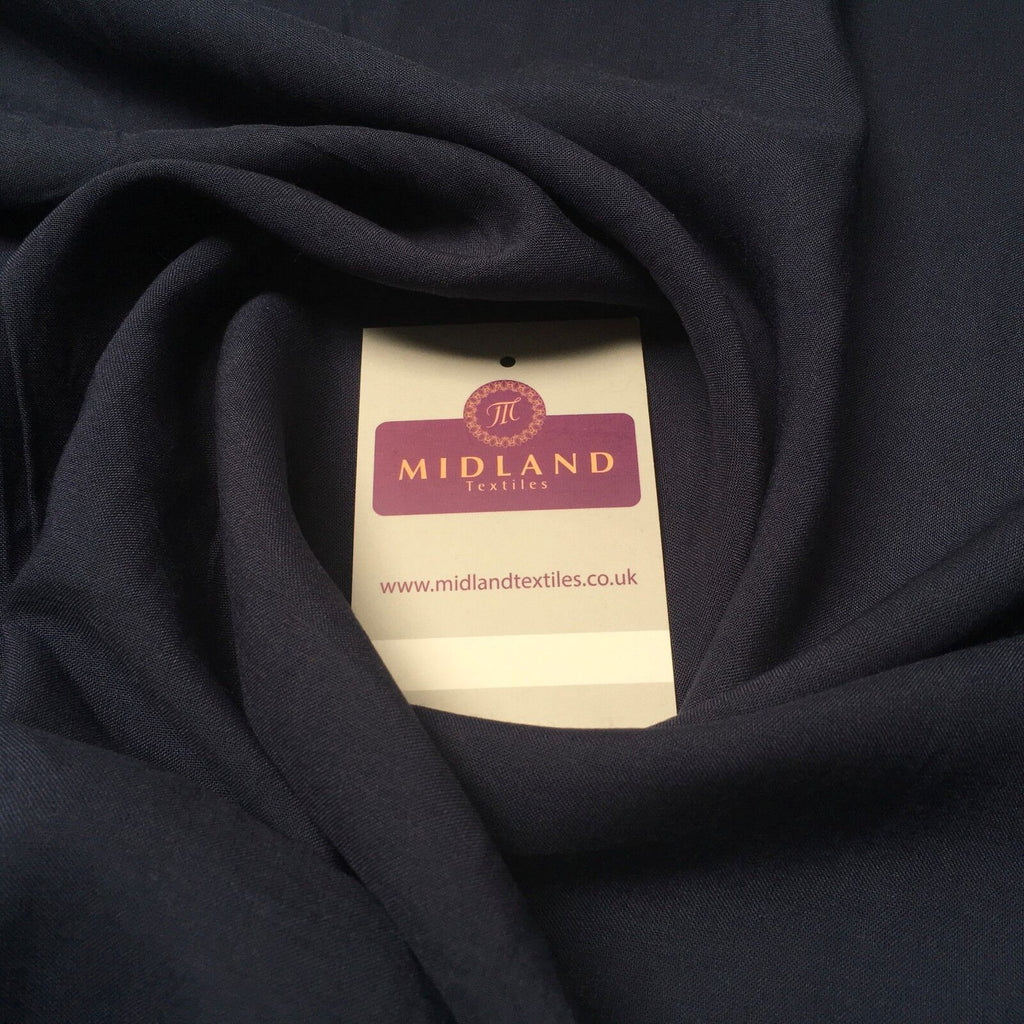 Plain Soft Spun Rayon Viscose Fabric 58