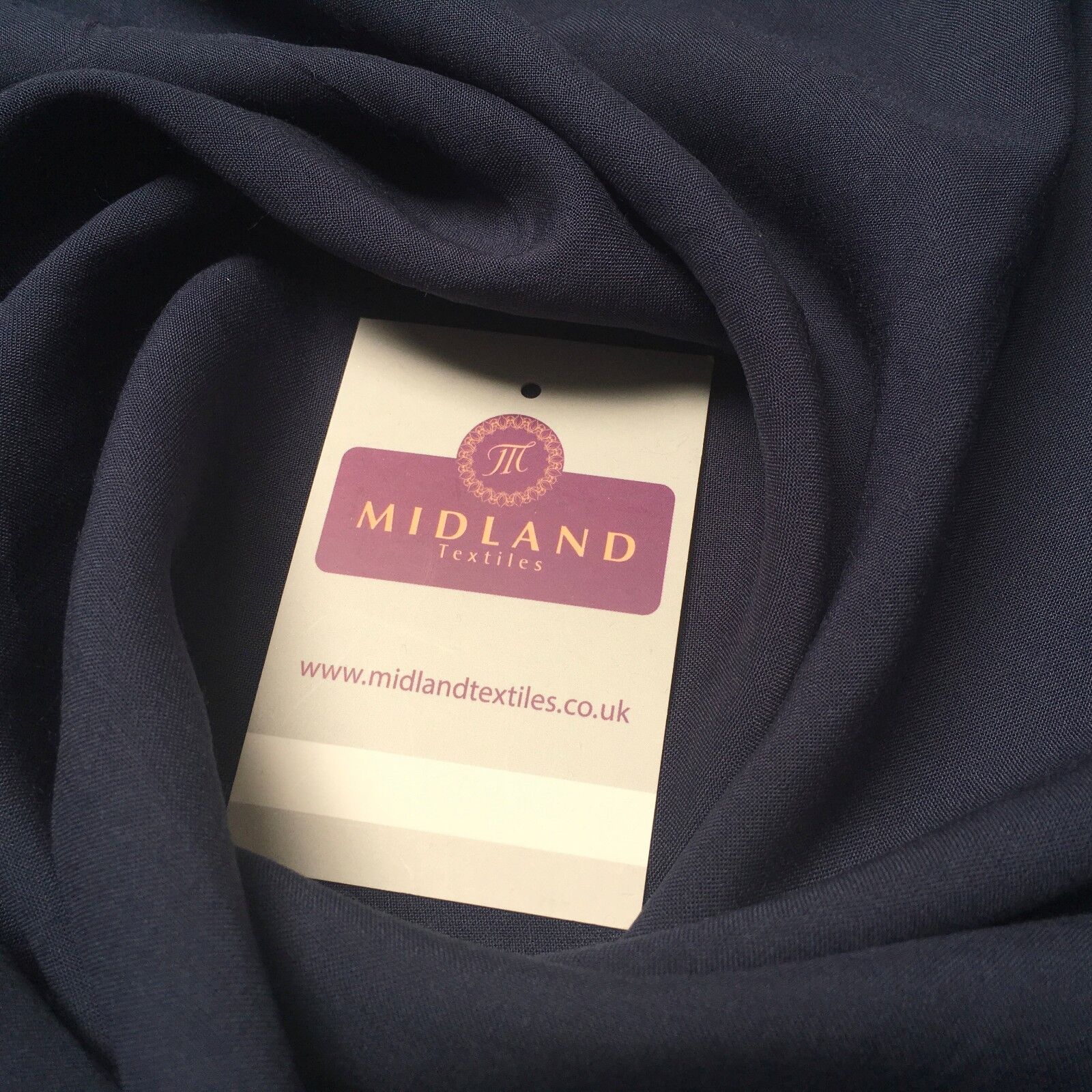 Plain Soft Spun Rayon Viscose Fabric 58' MA815 Mtex