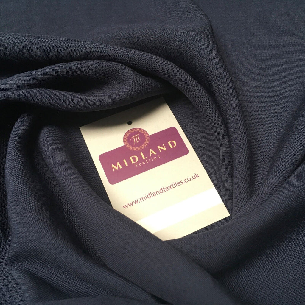 Plain Soft Spun Rayon Viscose Fabric 58