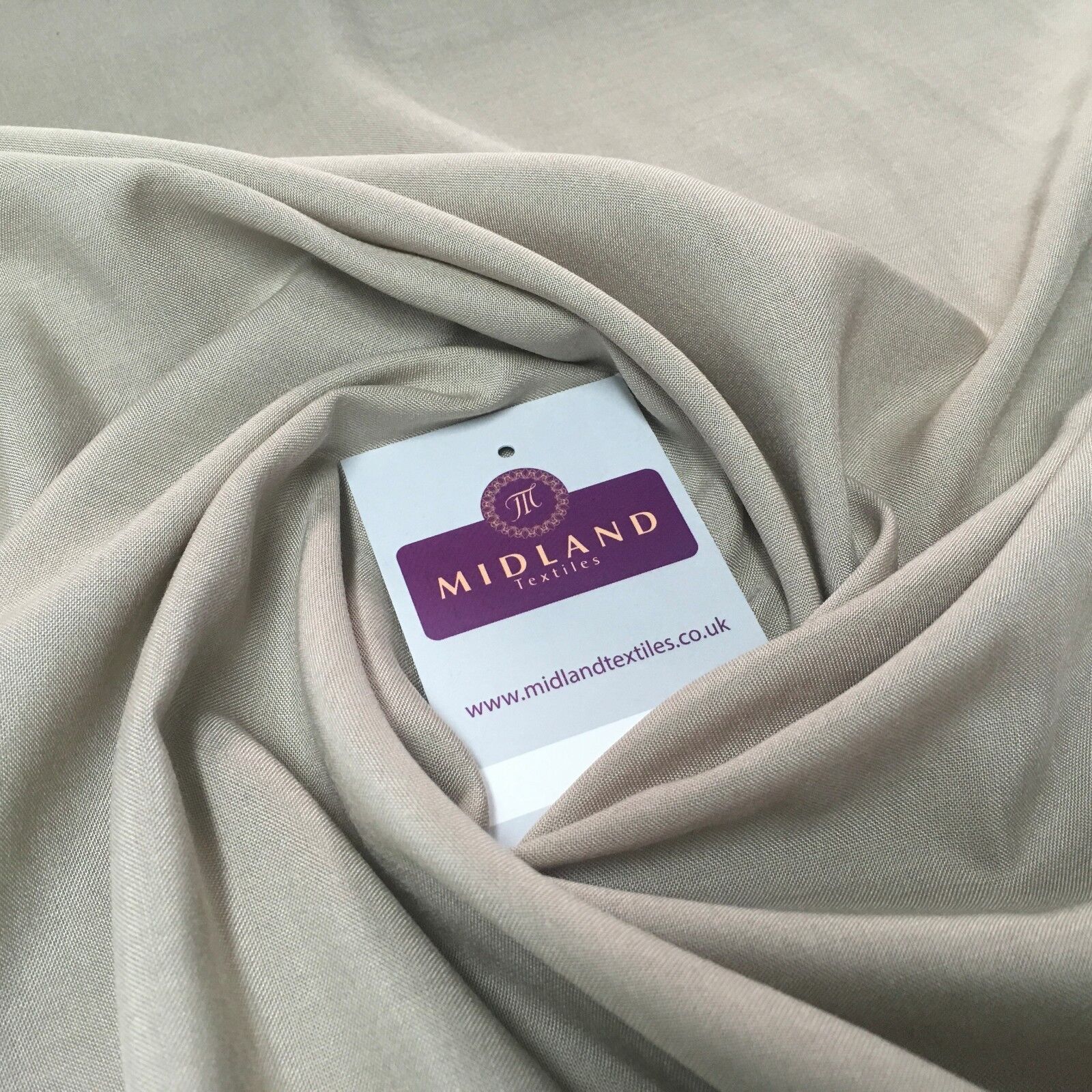 Plain Soft Spun Rayon Viscose Fabric 58' MA815 Mtex