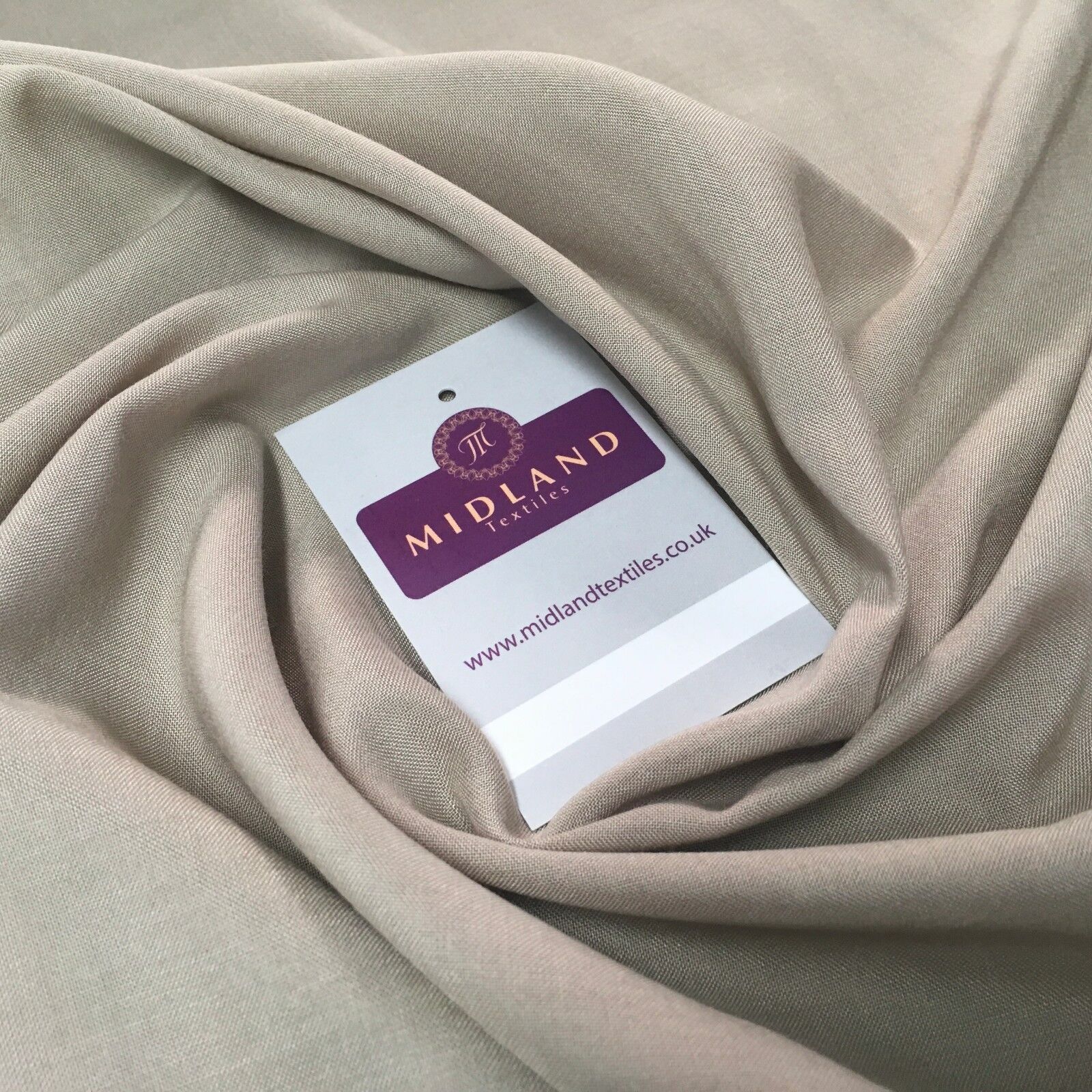 Plain Soft Spun Rayon Viscose Fabric 58' MA815 Mtex