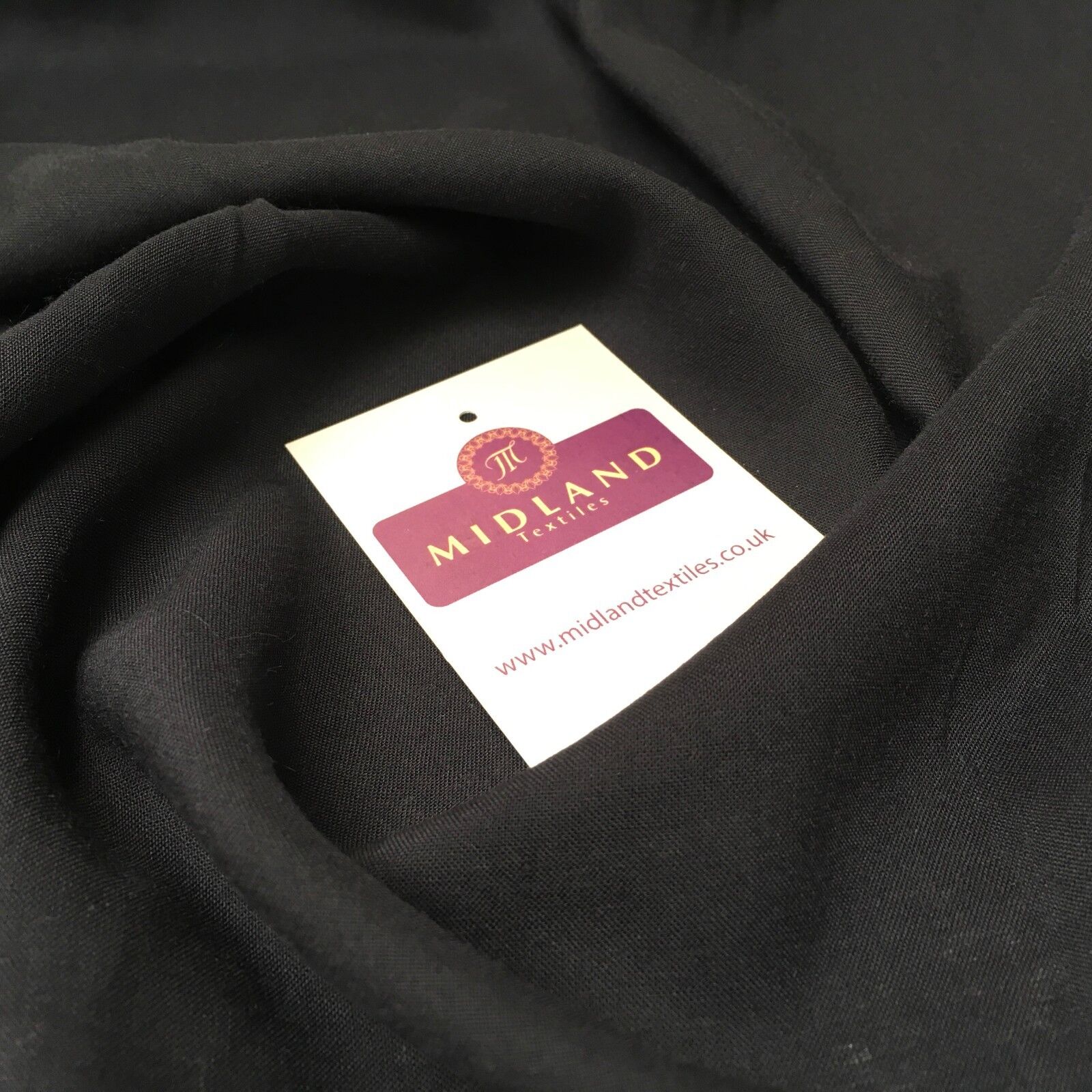 Plain Soft Spun Rayon Viscose Fabric 58' MA815 Mtex