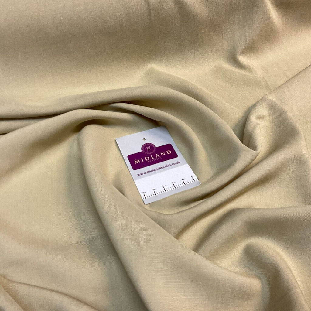 Plain Soft Spun Rayon Viscose Fabric 58