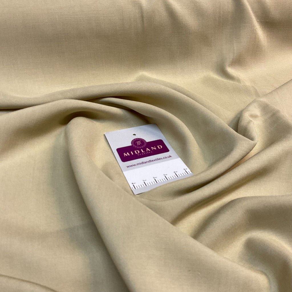 Plain Soft Spun Rayon Viscose Fabric 58