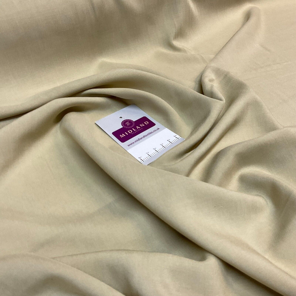 Plain Soft Spun Rayon Viscose Fabric 58