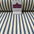 100% Cotton Canvas Ticking Stripe Fabric 54" Wide £10.50/m M1040