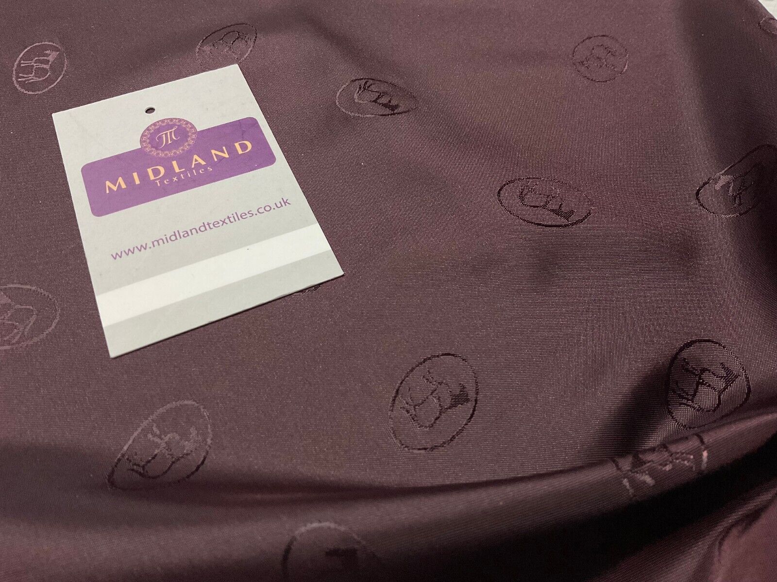 Fancy Italian viscose blend acetate Lightweight Tailors lining Fabric M1890