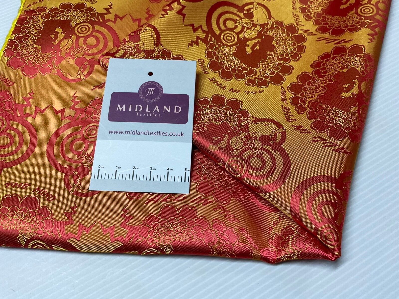 Fancy Italian viscose blend acetate Lightweight Tailors lining Fabric M1890