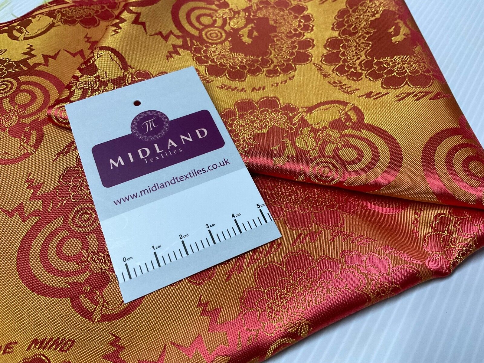Fancy Italian viscose blend acetate Lightweight Tailors lining Fabric M1890