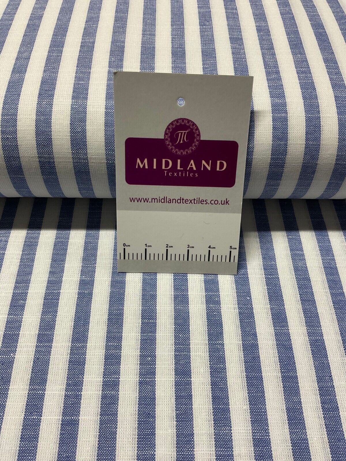 Blue Cotton Yarn Dyed Stipped stripe Dress Fabric M1877