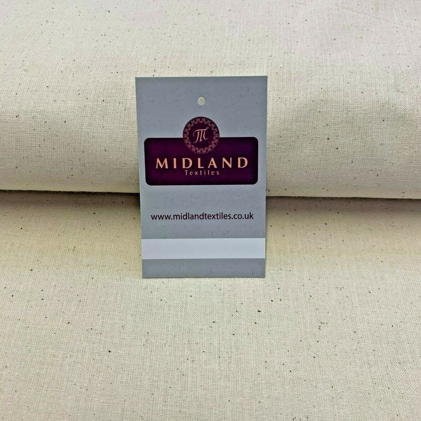 100% cotton Natural Calico Craft Medium Weight Fabric 150cm M38