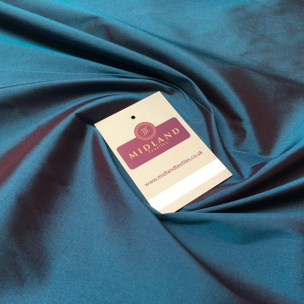 Plain Taffeta Faux Silk ideal for evening wear dress fabric 58