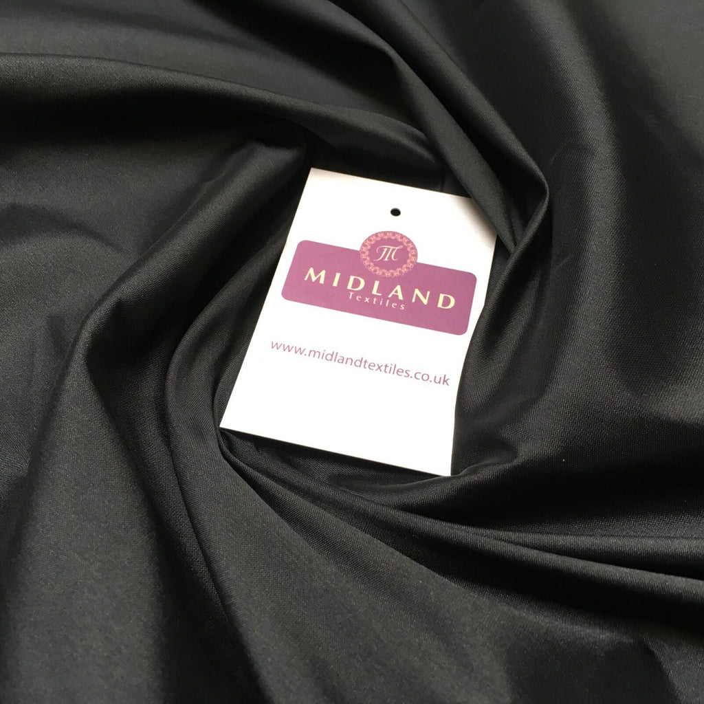 Plain Taffeta Faux Silk ideal for evening wear dress fabric 58