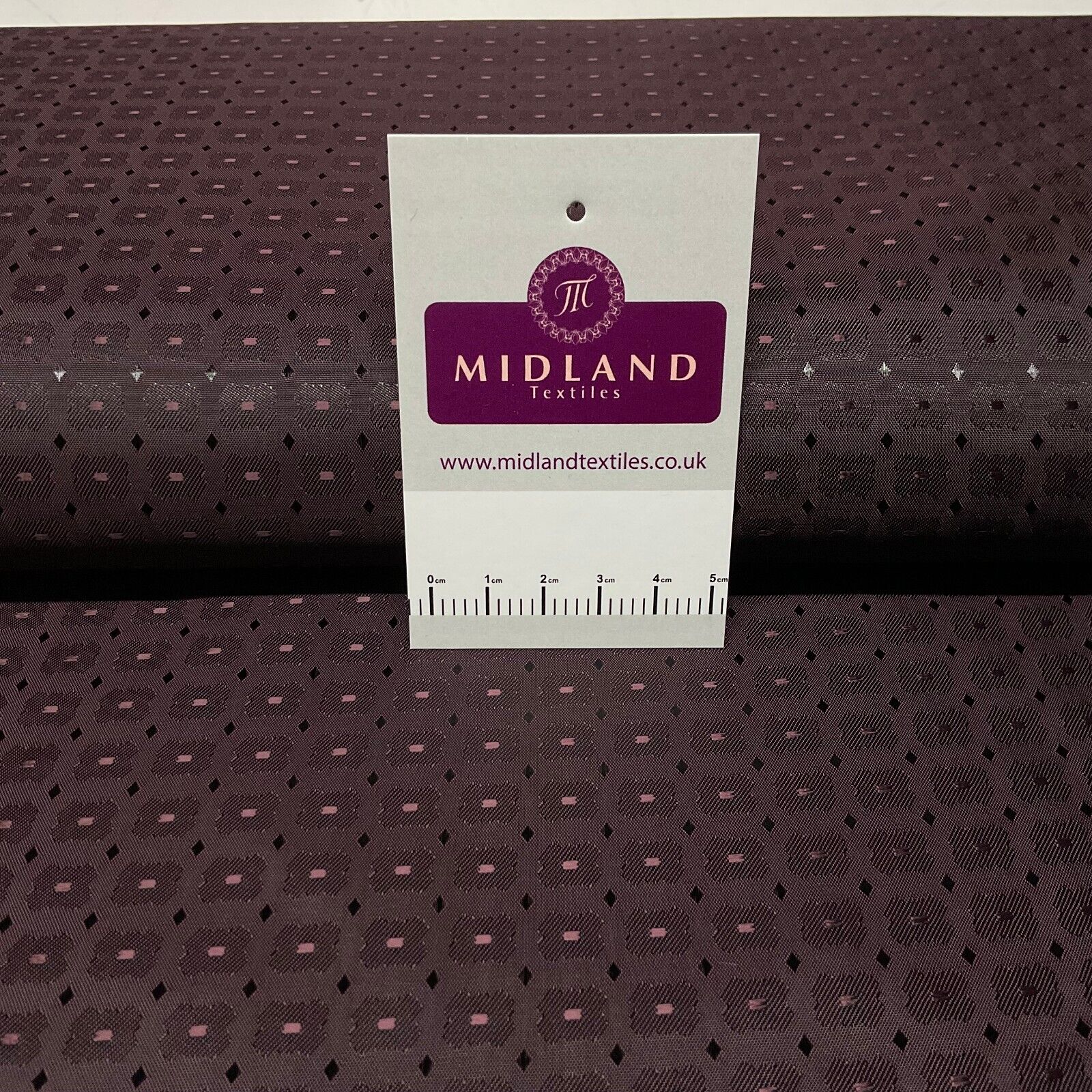 Dark Plum Dobby Italian Fancy viscose acetate lining luxurious Fabric M1866-1