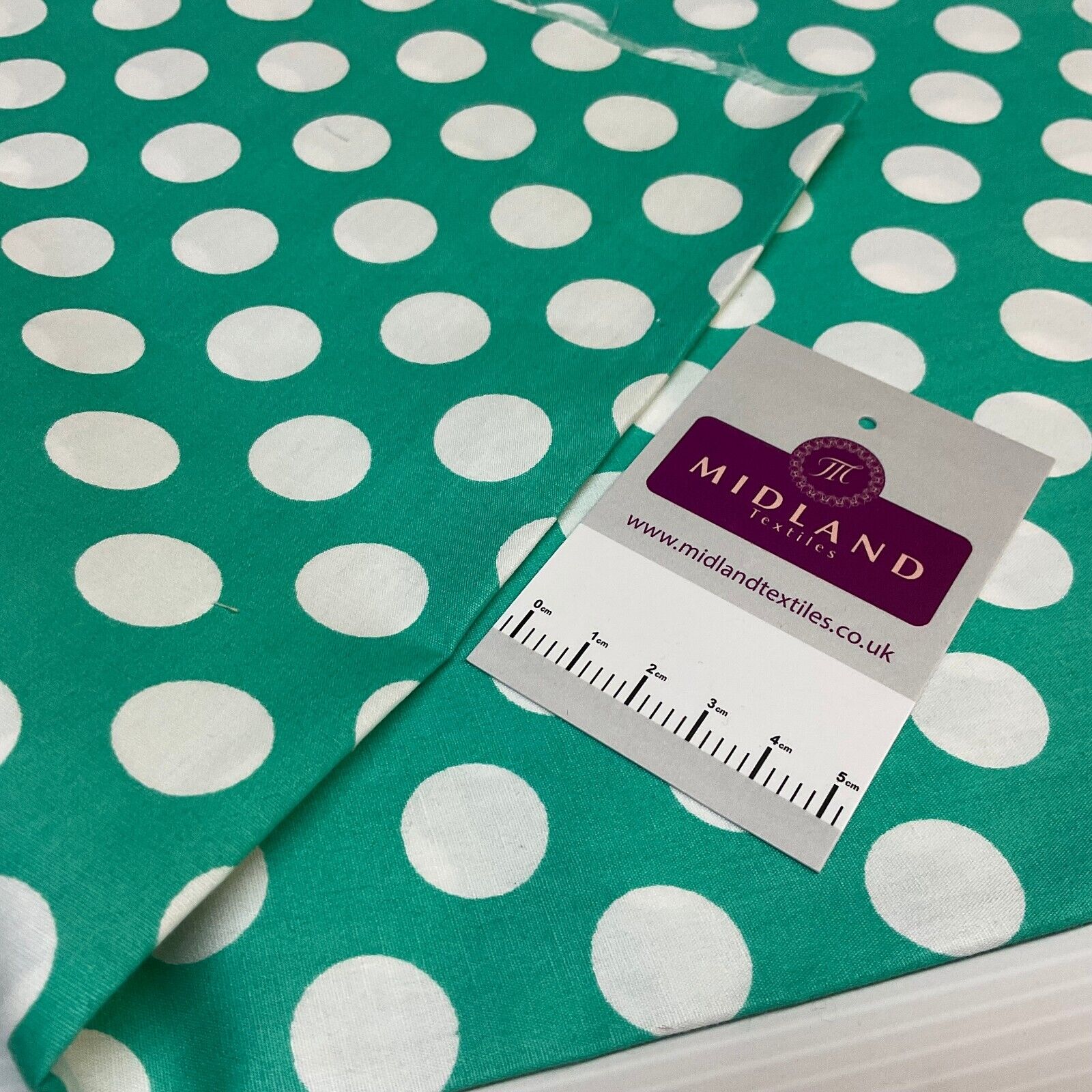 Polka dot spot Cotton Poplin dress Fabric Sold by the meter M1896