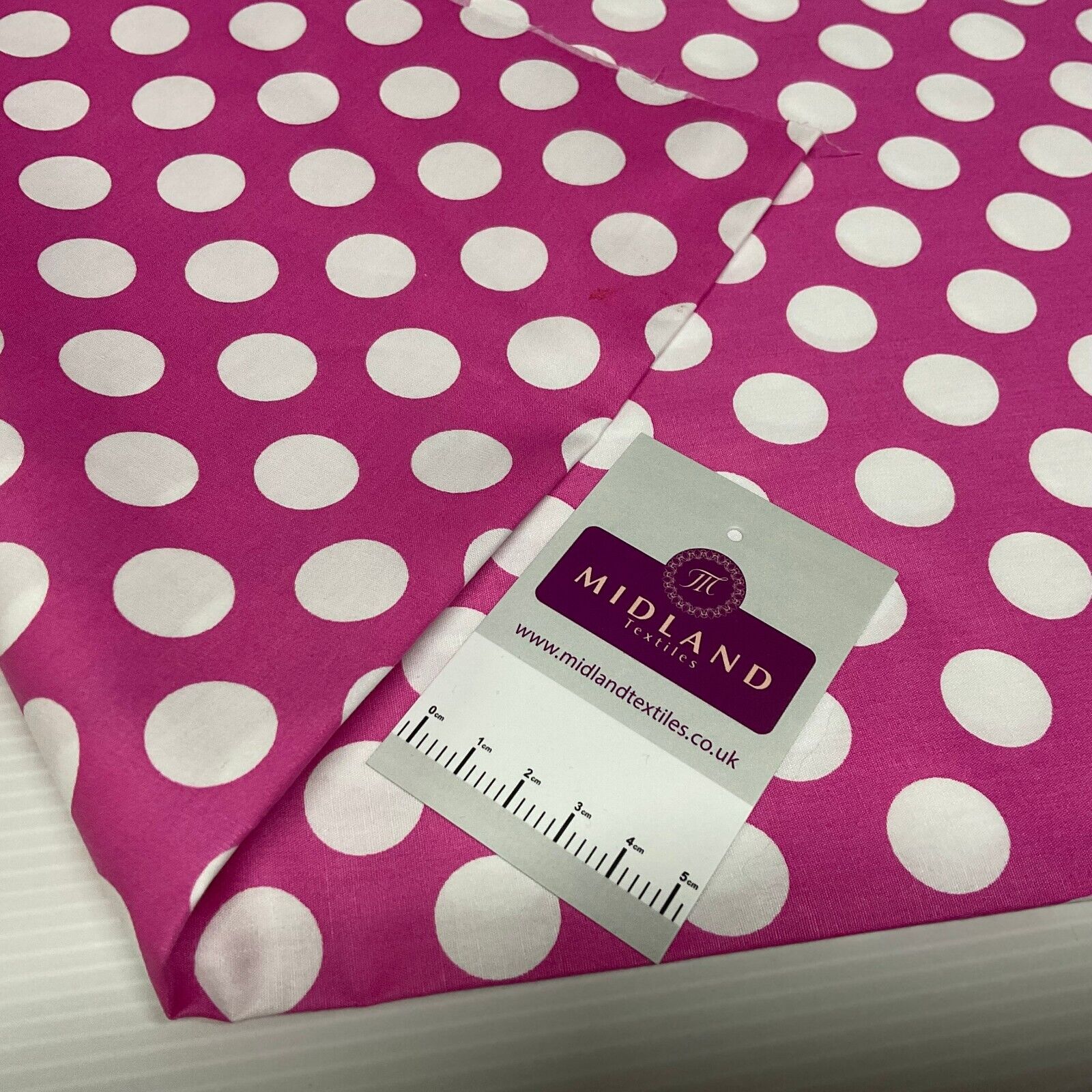 Polka dot spot Cotton Poplin dress Fabric Sold by the meter M1896