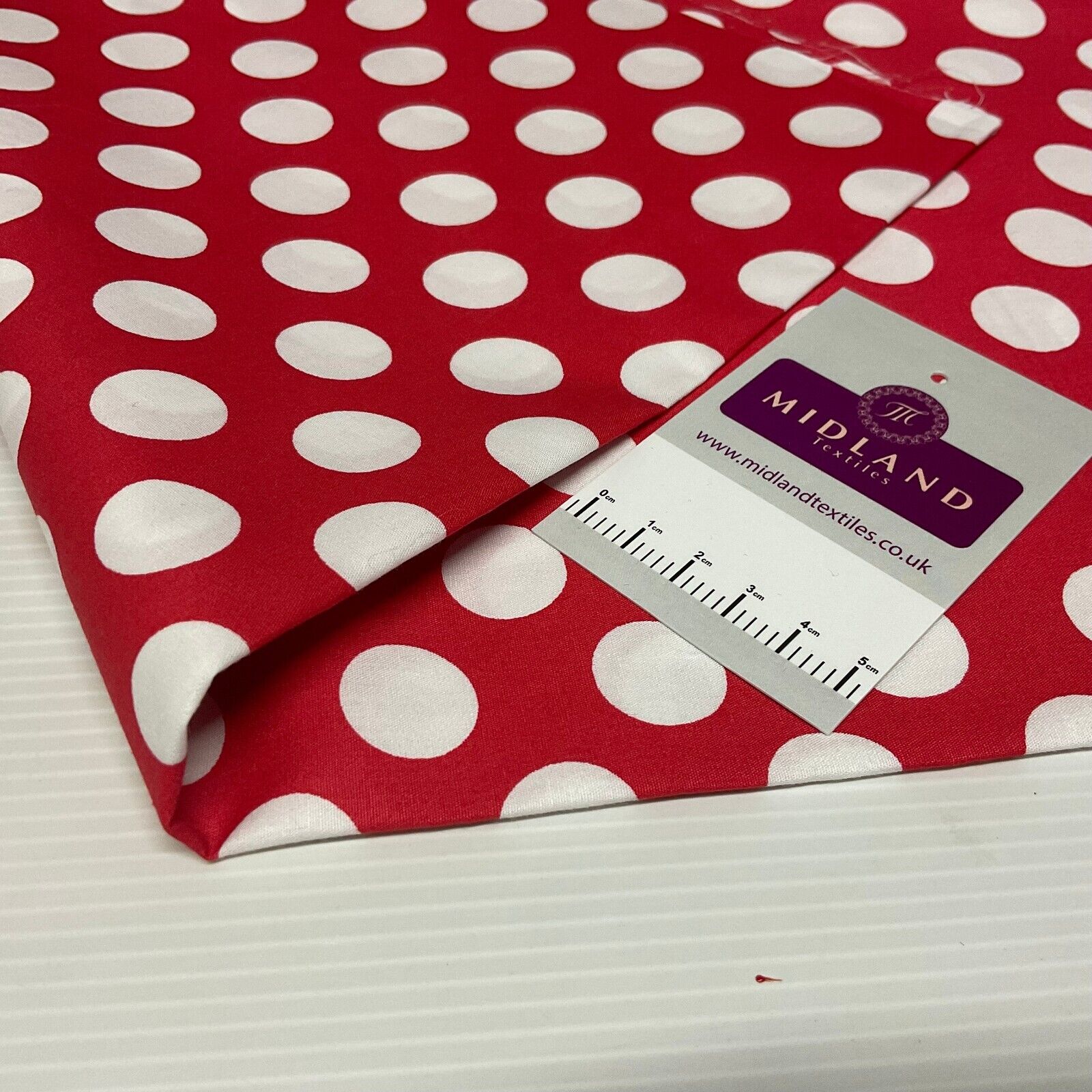 Polka dot spot Cotton Poplin dress Fabric Sold by the meter M1896