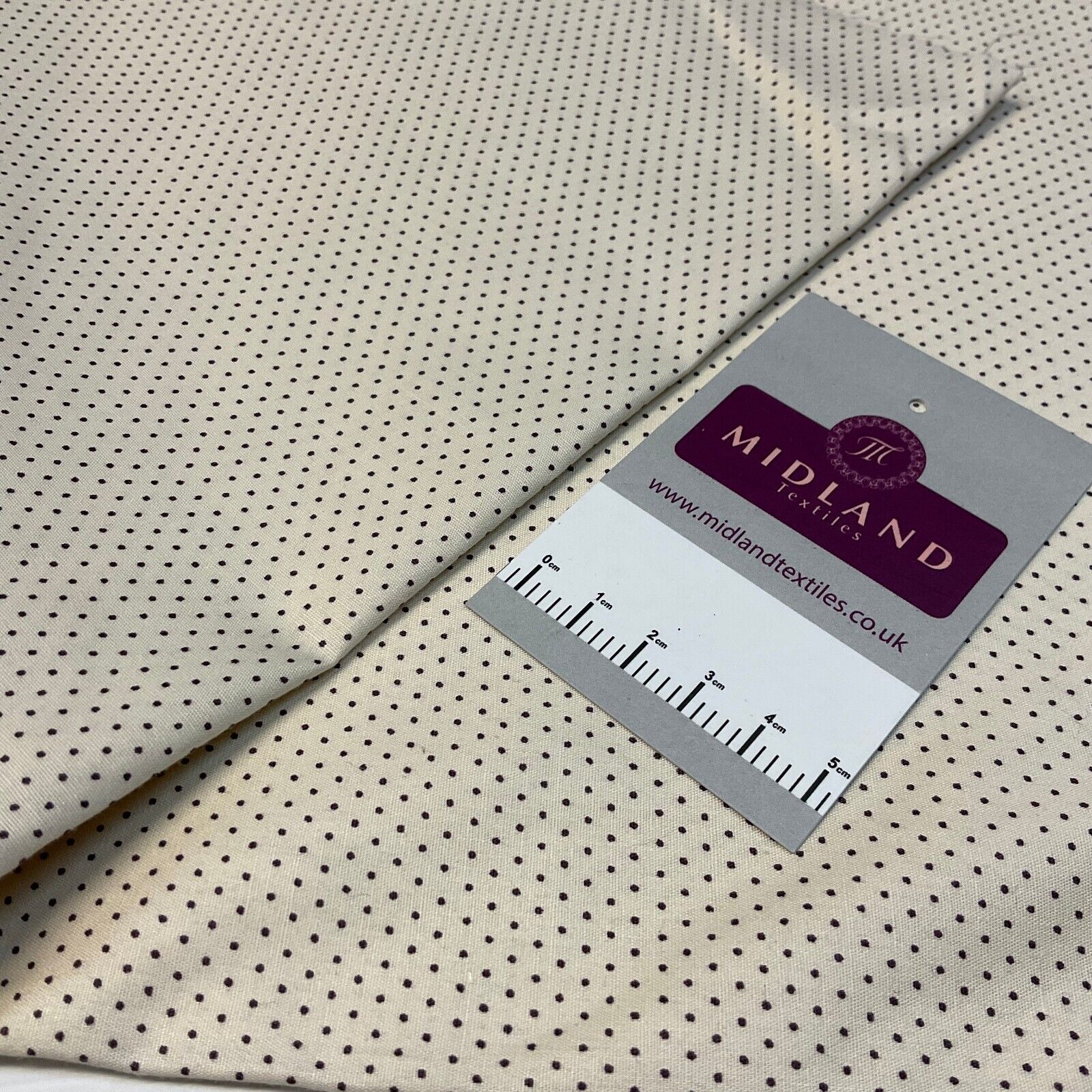 Micro dot spot Cotton Poplin dress Fabric Sold by the meter M1897