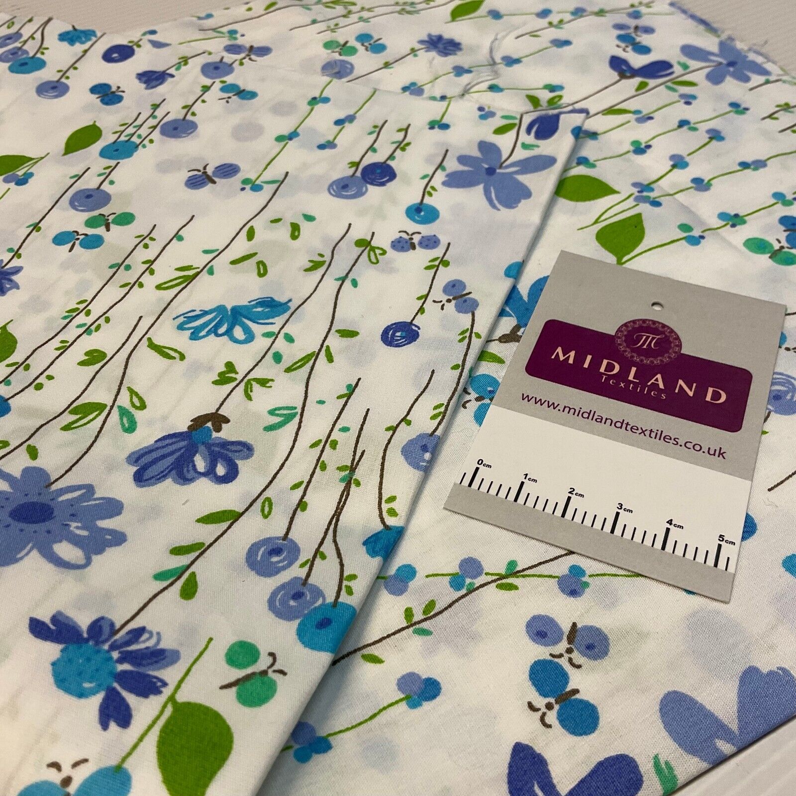 Rainforest Tropical Floral Cotton Poplin dress Fabric Sold by the meter M1898