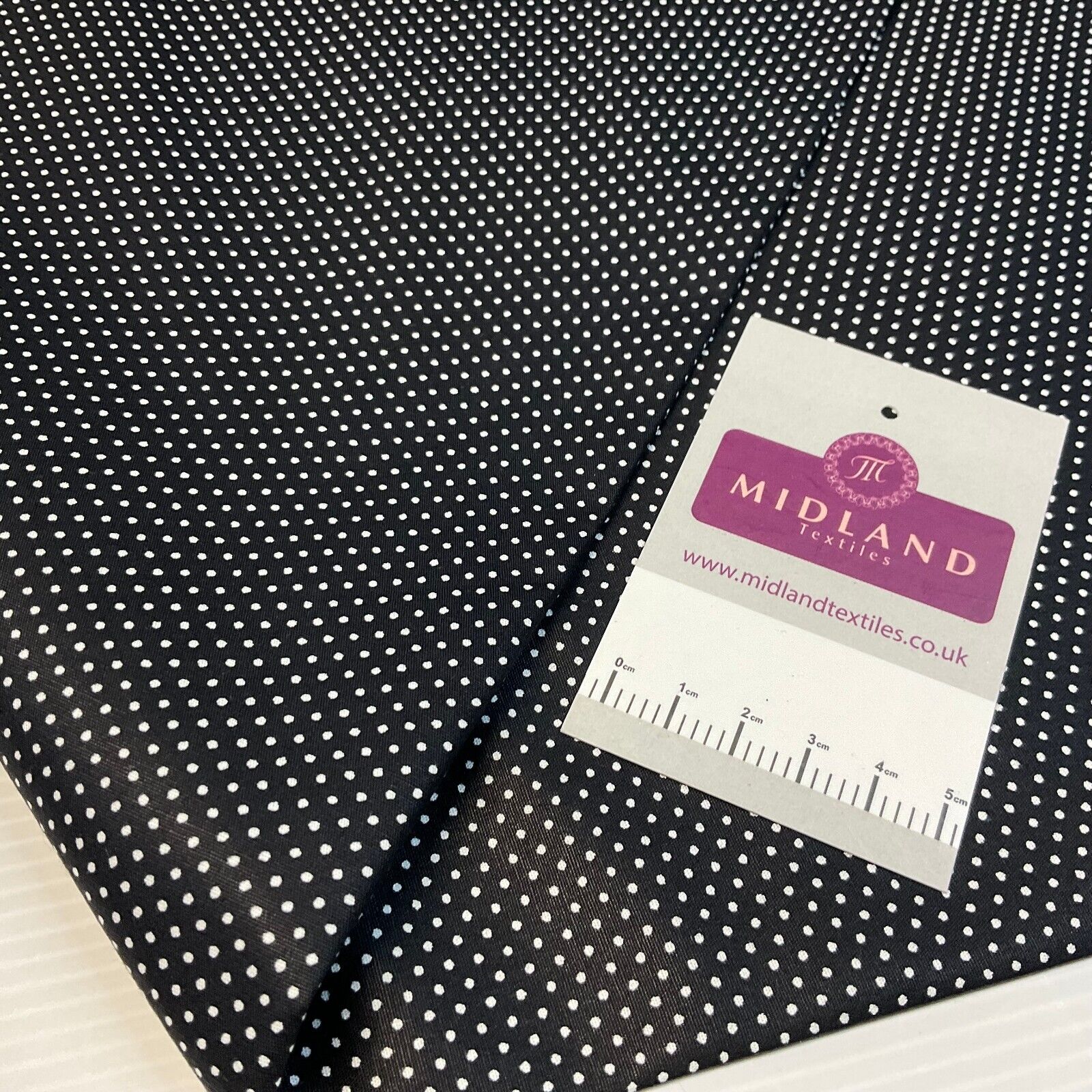 Micro dot spot Cotton Poplin dress Fabric Sold by the meter M1897