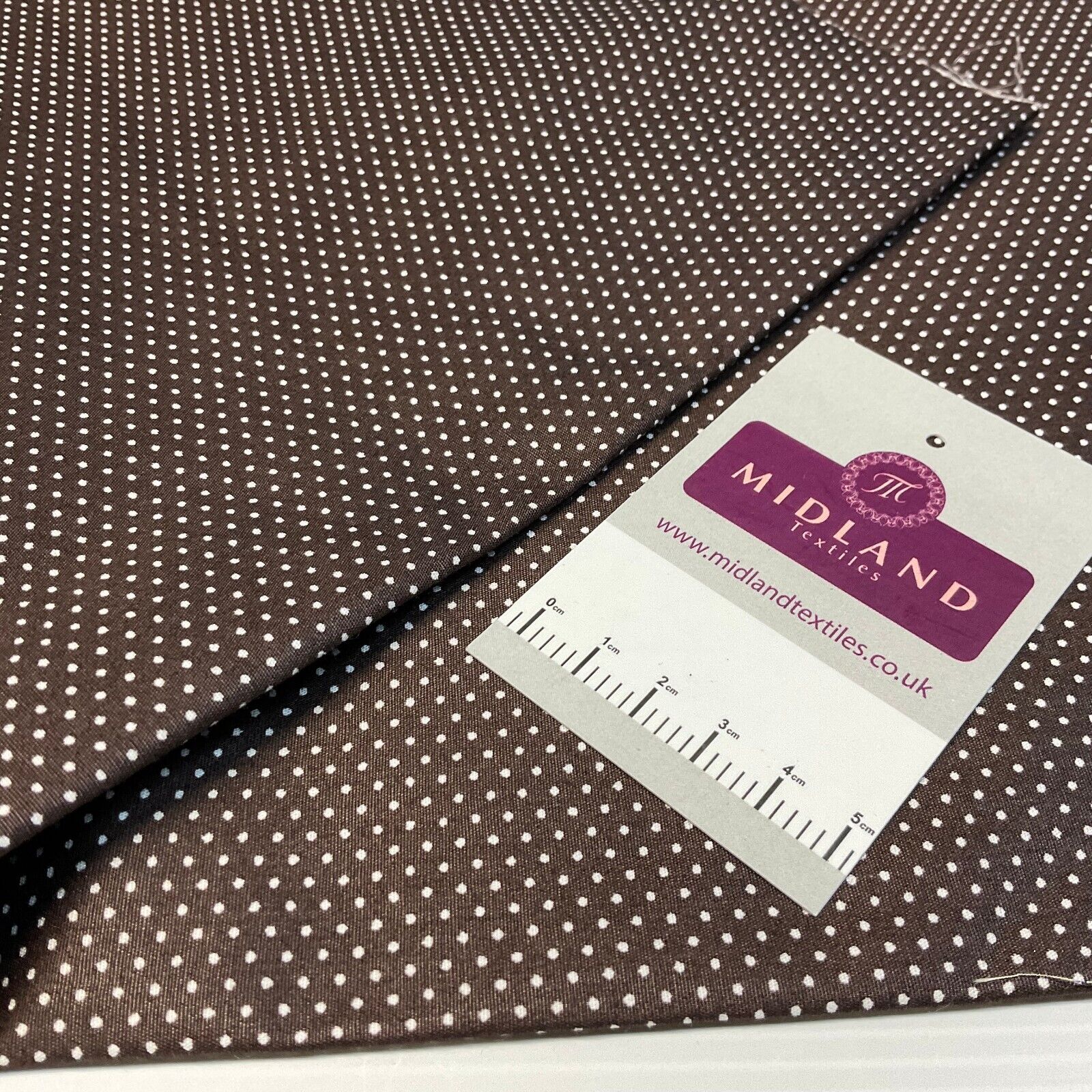 Micro dot spot Cotton Poplin dress Fabric Sold by the meter M1897