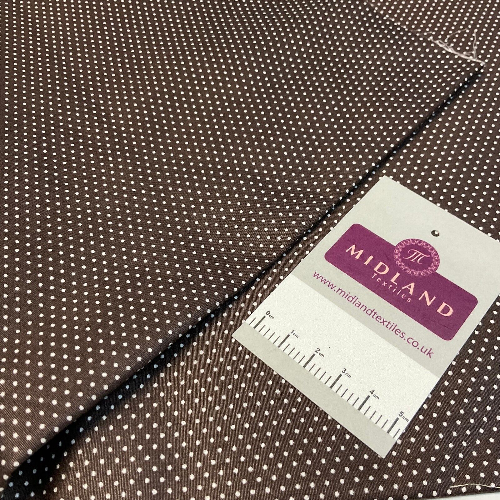 Micro dot spot Cotton Poplin dress Fabric Sold by the meter M1897