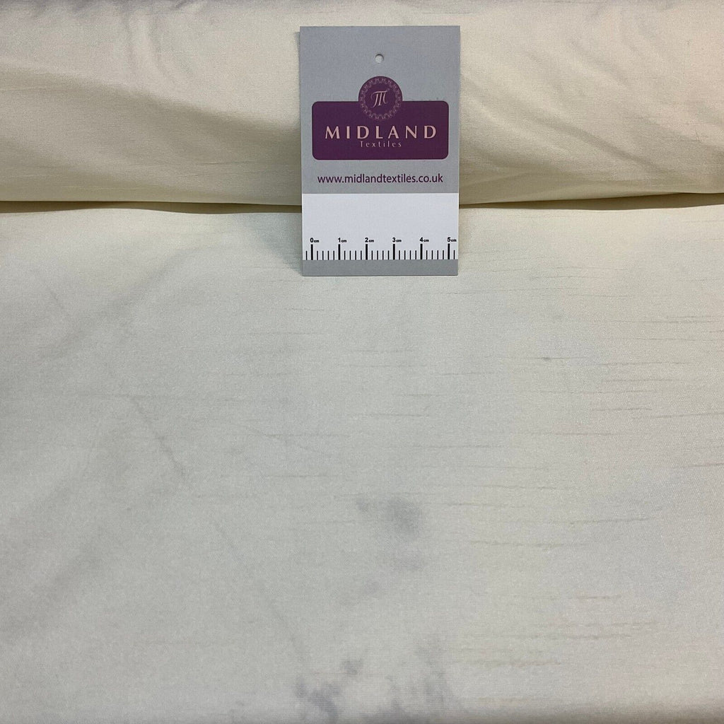 Plain raw faux silk dupion crafts fabric M1801