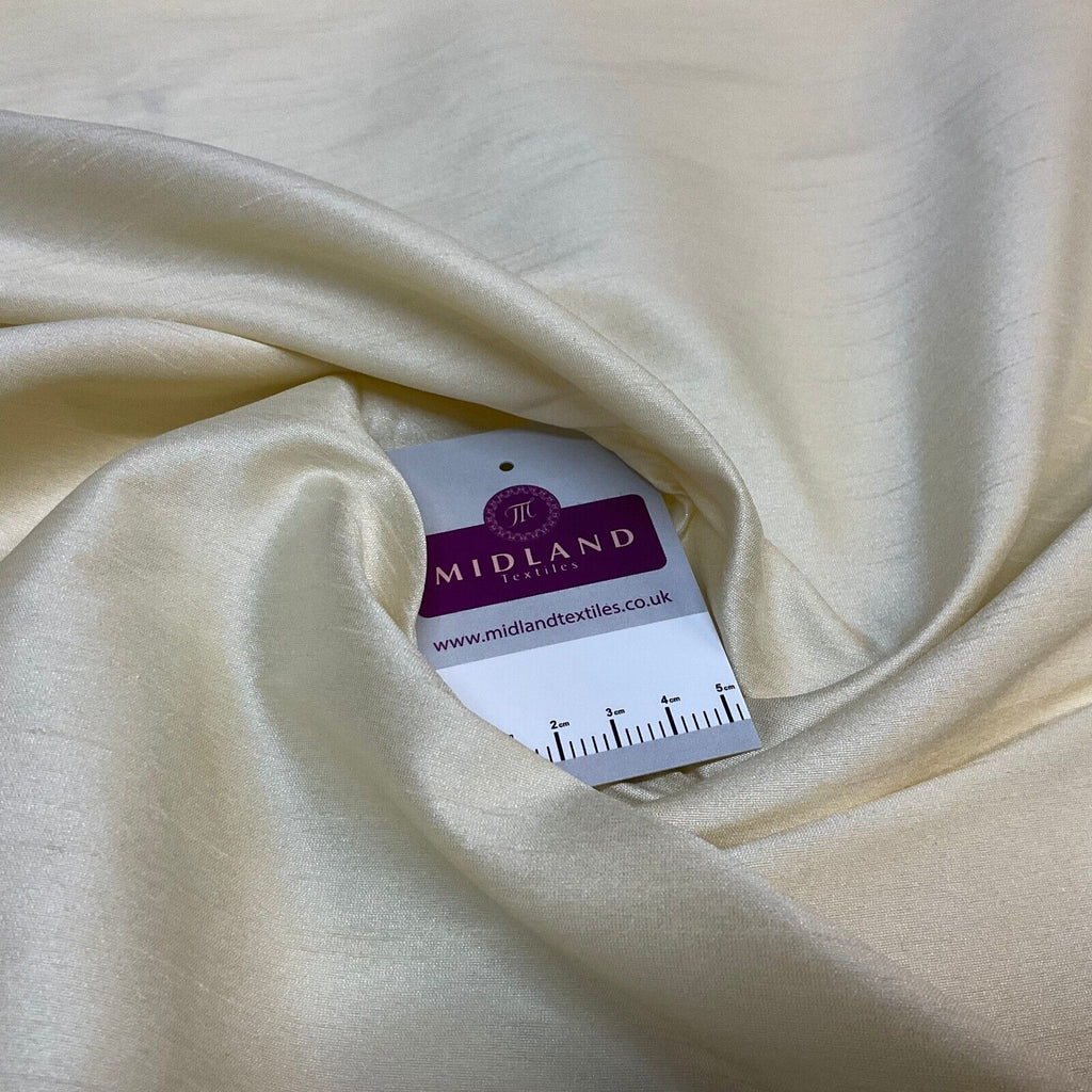 Plain raw faux silk dupion crafts fabric M1801