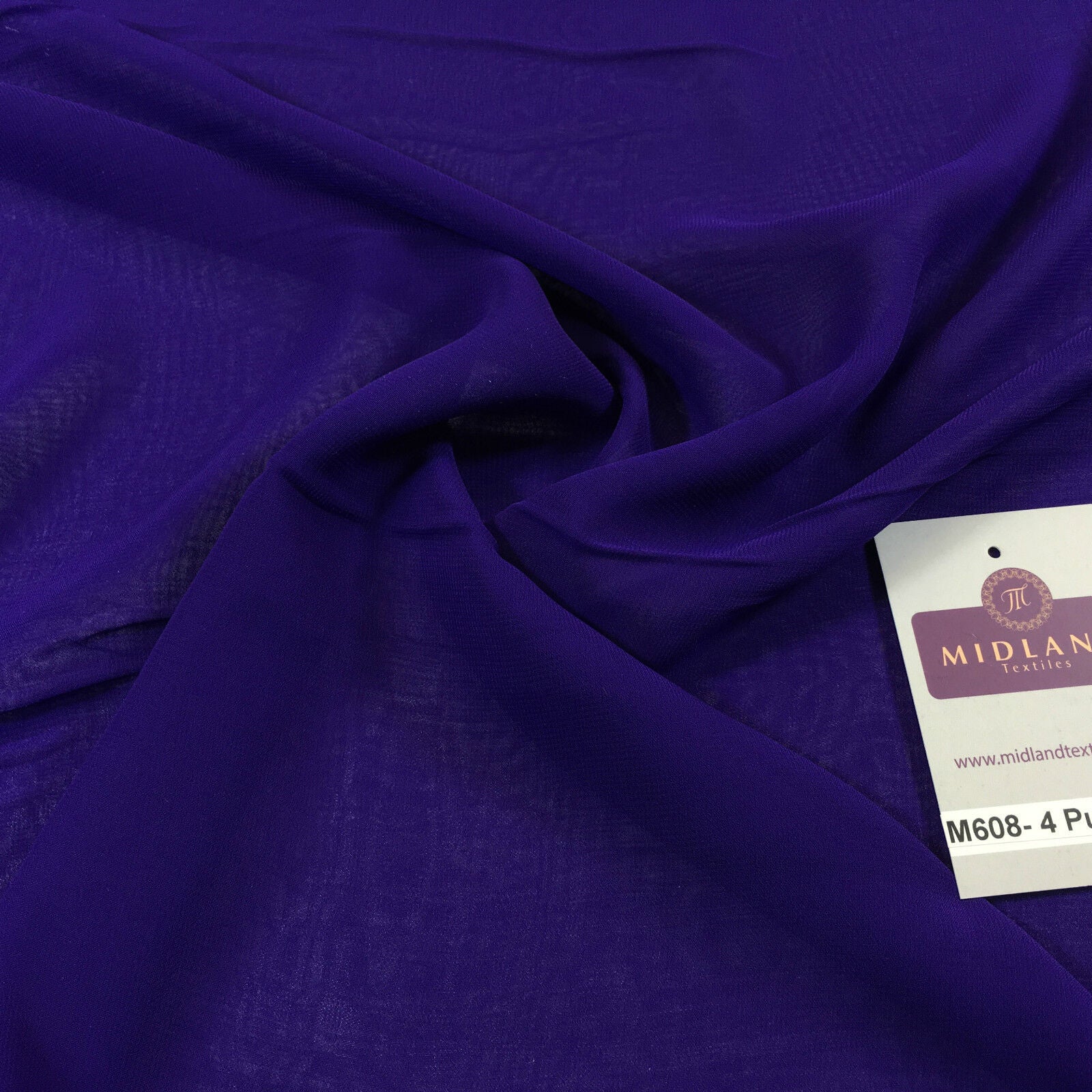 Hi-Multi Caress Chiffon Sheer Fabric - Semi-Transparent 42' Wide M608