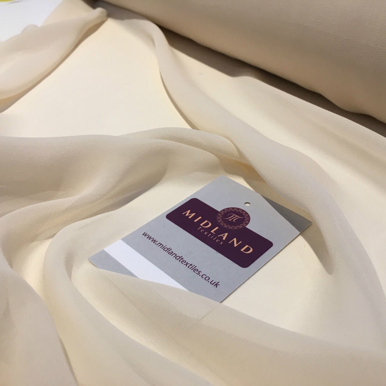 Hi-Multi Caress Chiffon Sheer Fabric - Semi-Transparent 42' Wide M608