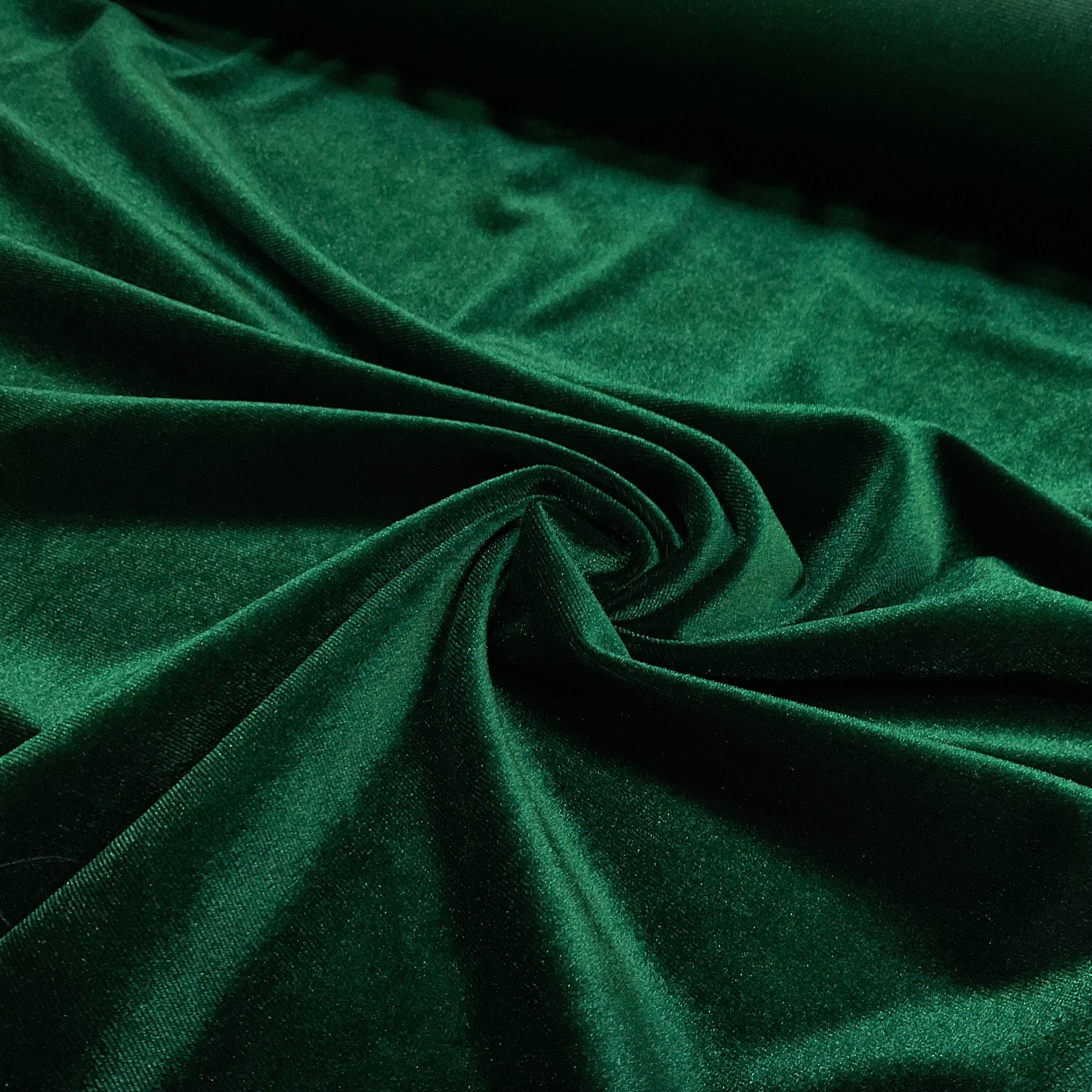 Plain Spandex Plush Velour Fabric – 147cm Wide – Soft Stretch Luxury M2072