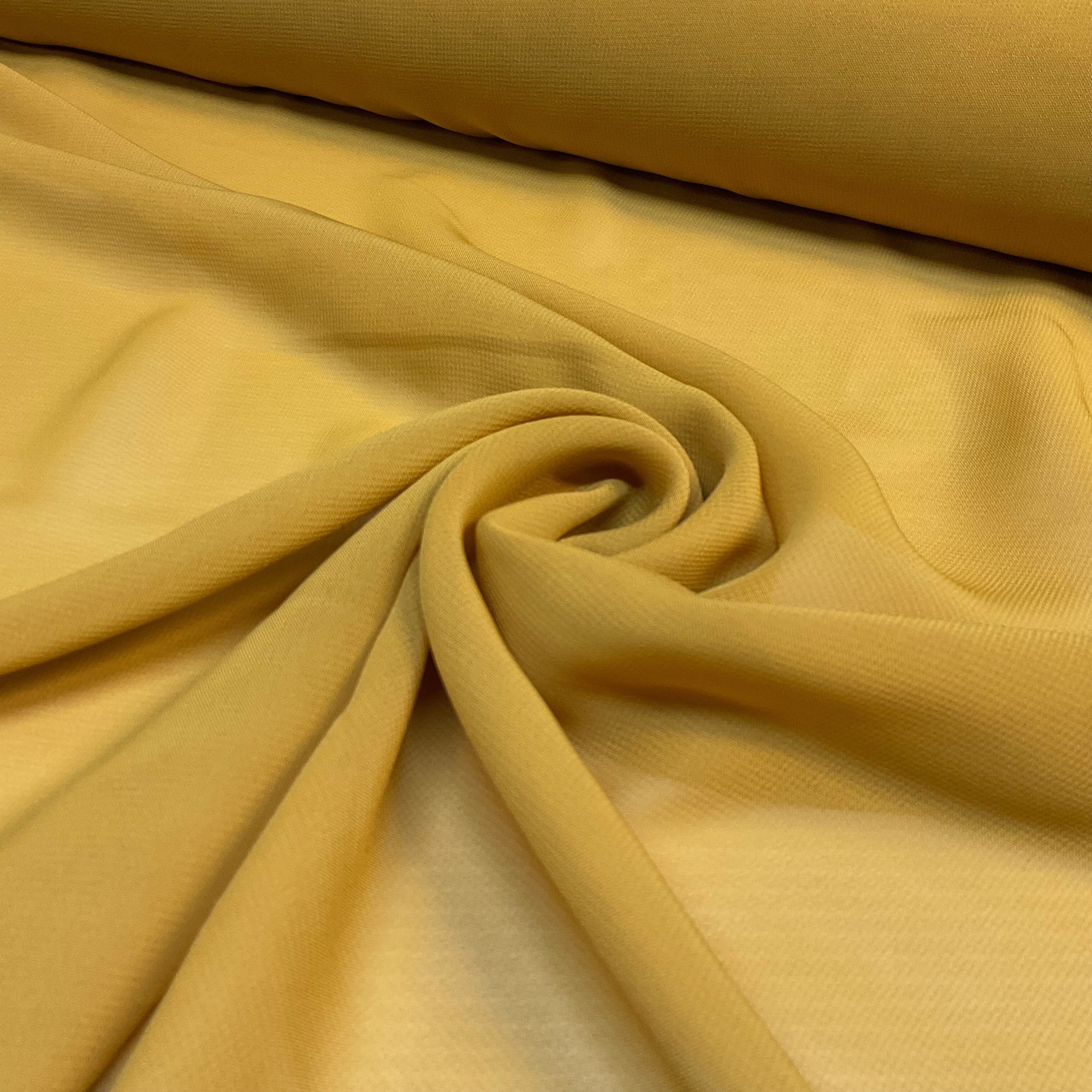 Plain lightweight sheer chiffon dress scarf fabric 150cm wide M2073