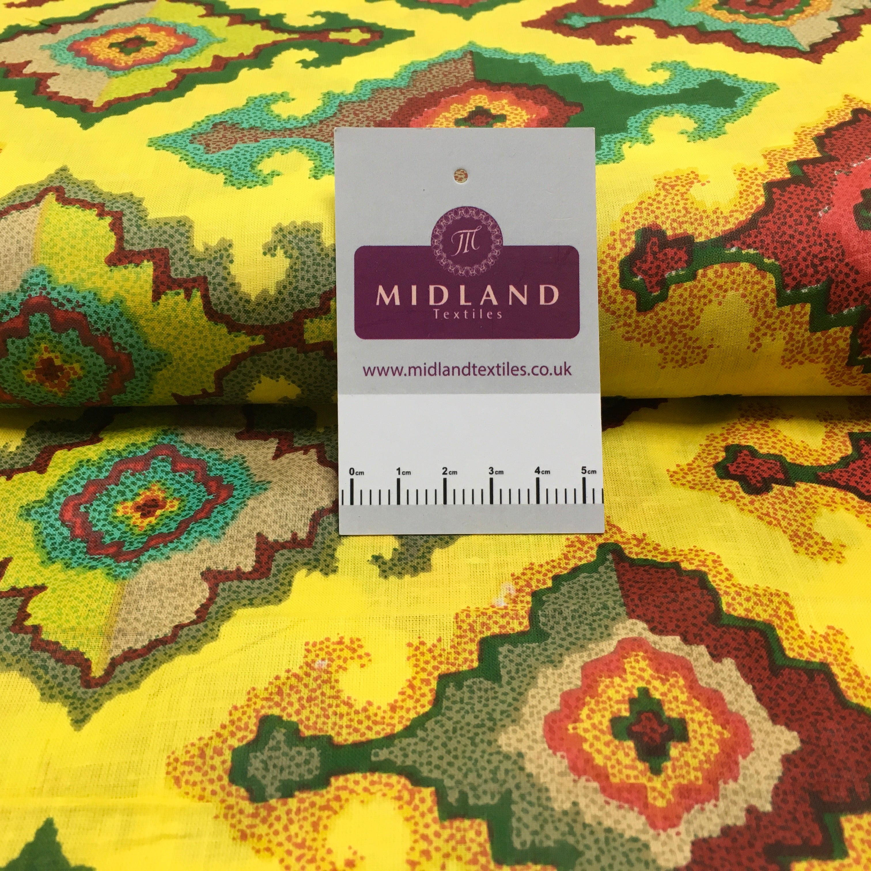 Printed 100% Combed Cotton Voile Fabric M1484