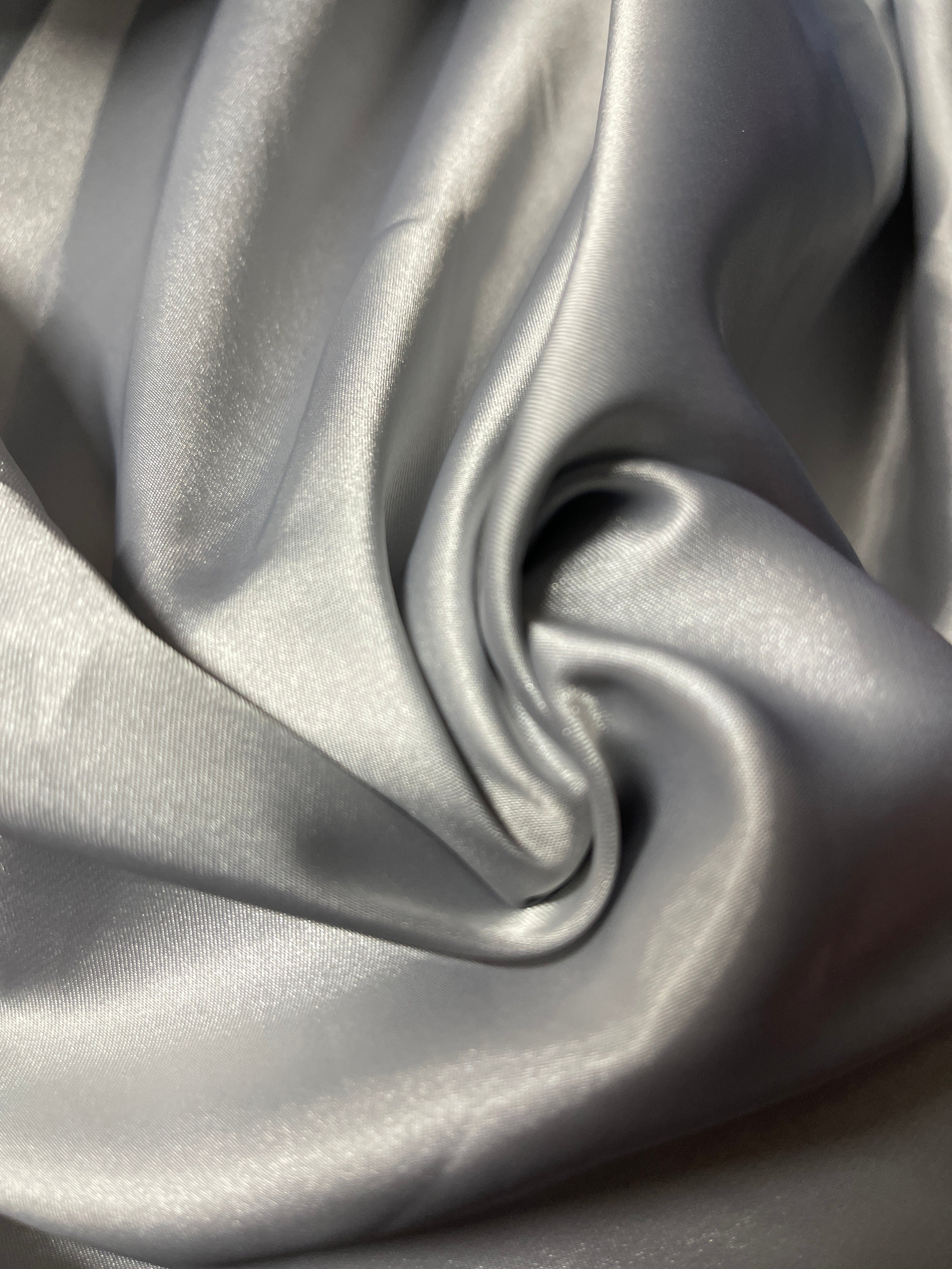 Silky Liquid Satin Fabric Plain Dress Fabric 150cm Wide 60