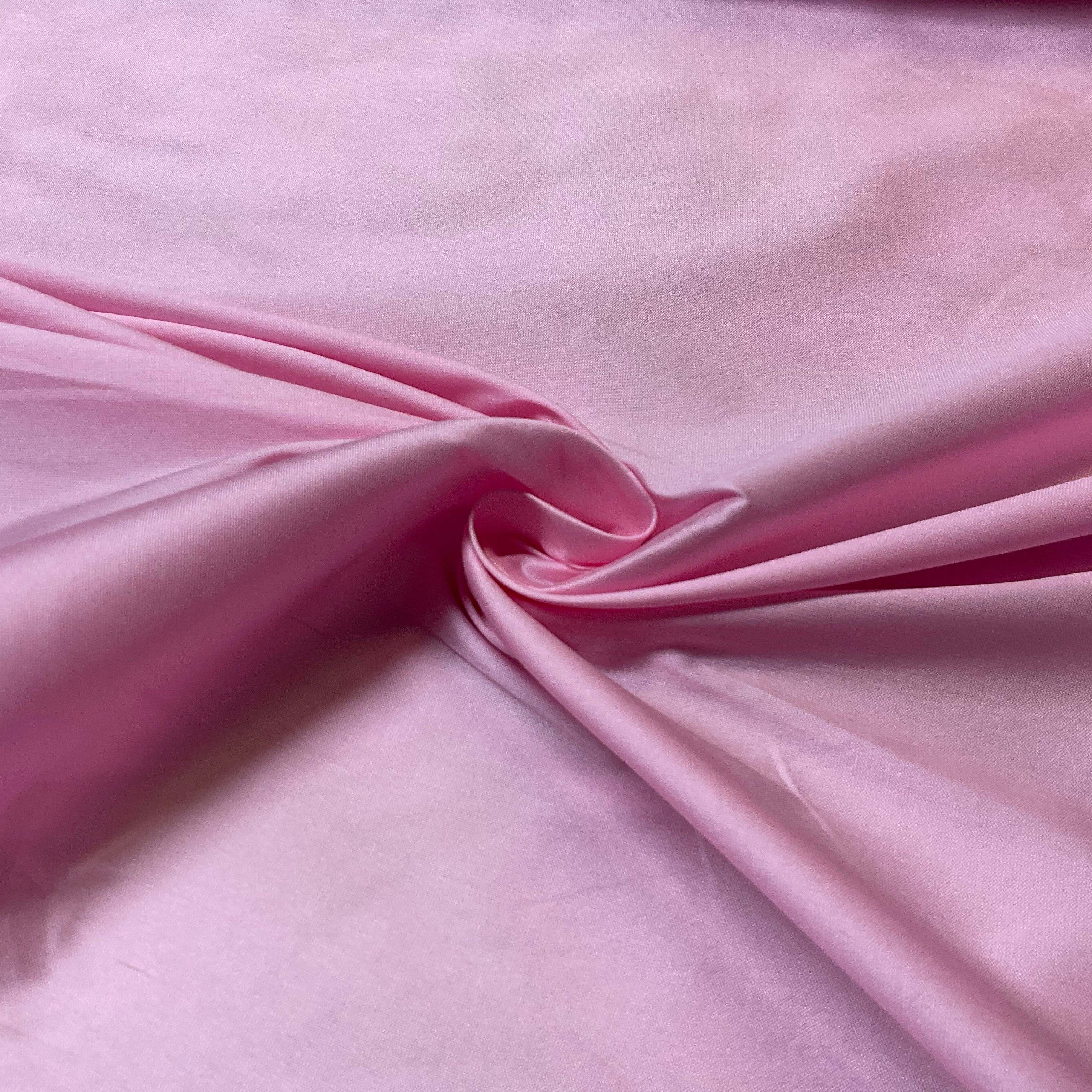 Plain Polyester Faux Silk Taffeta dress craft fabric 142cm wide M2135